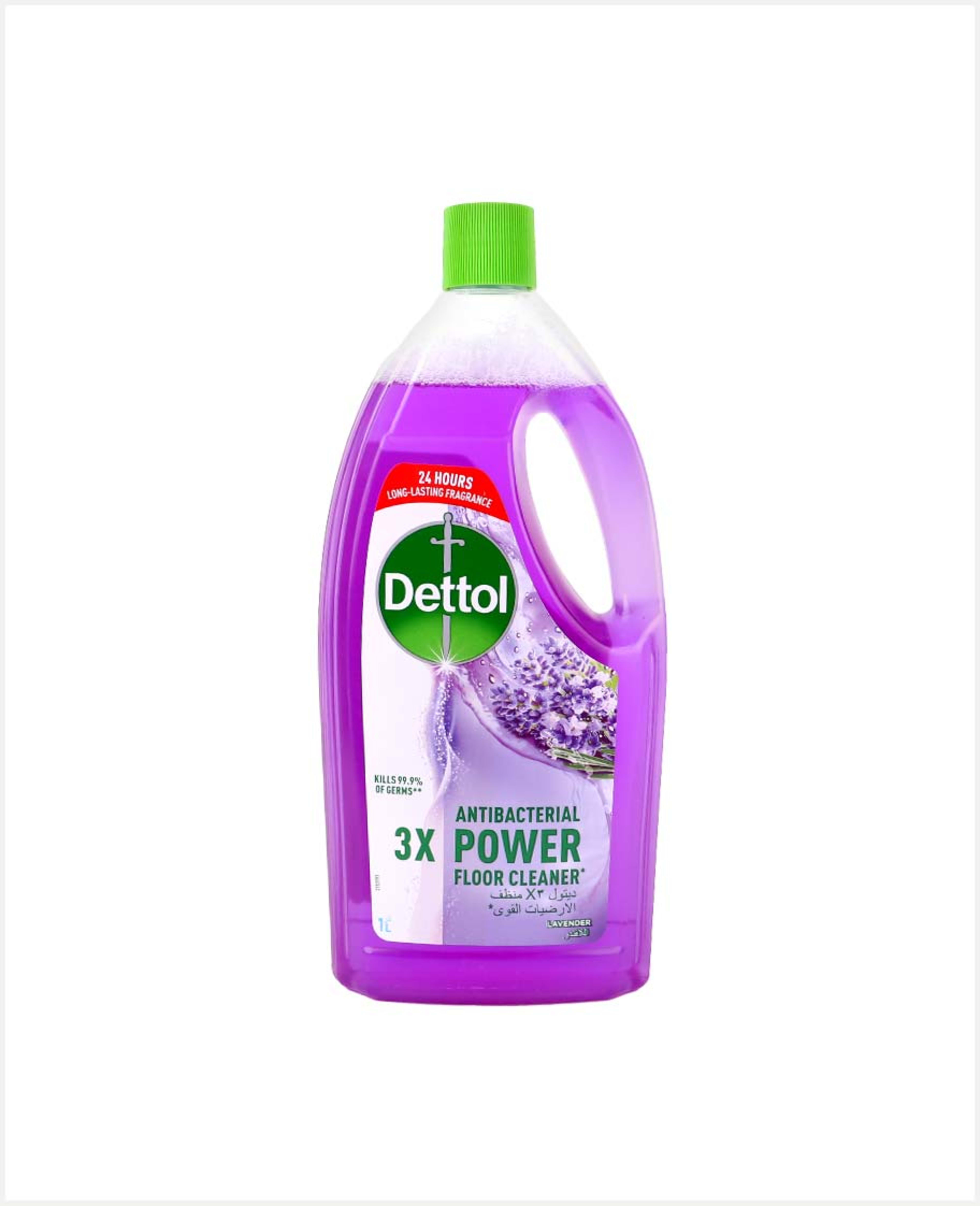 Dettol Antibacterial 3x Power Floor Cleaner Lavender 1l