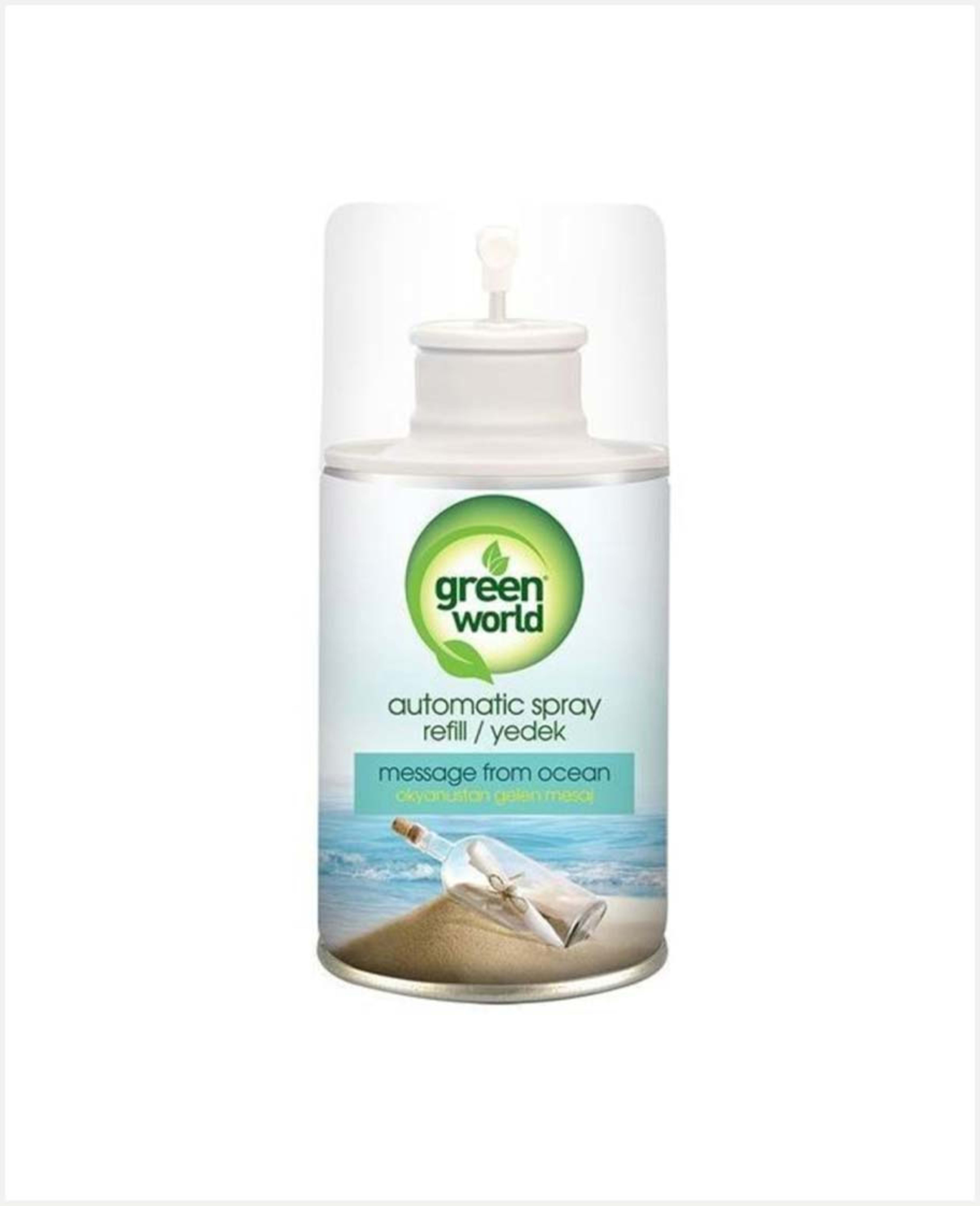 Green World Automatic Spray Refill Message from Ocean 250ml