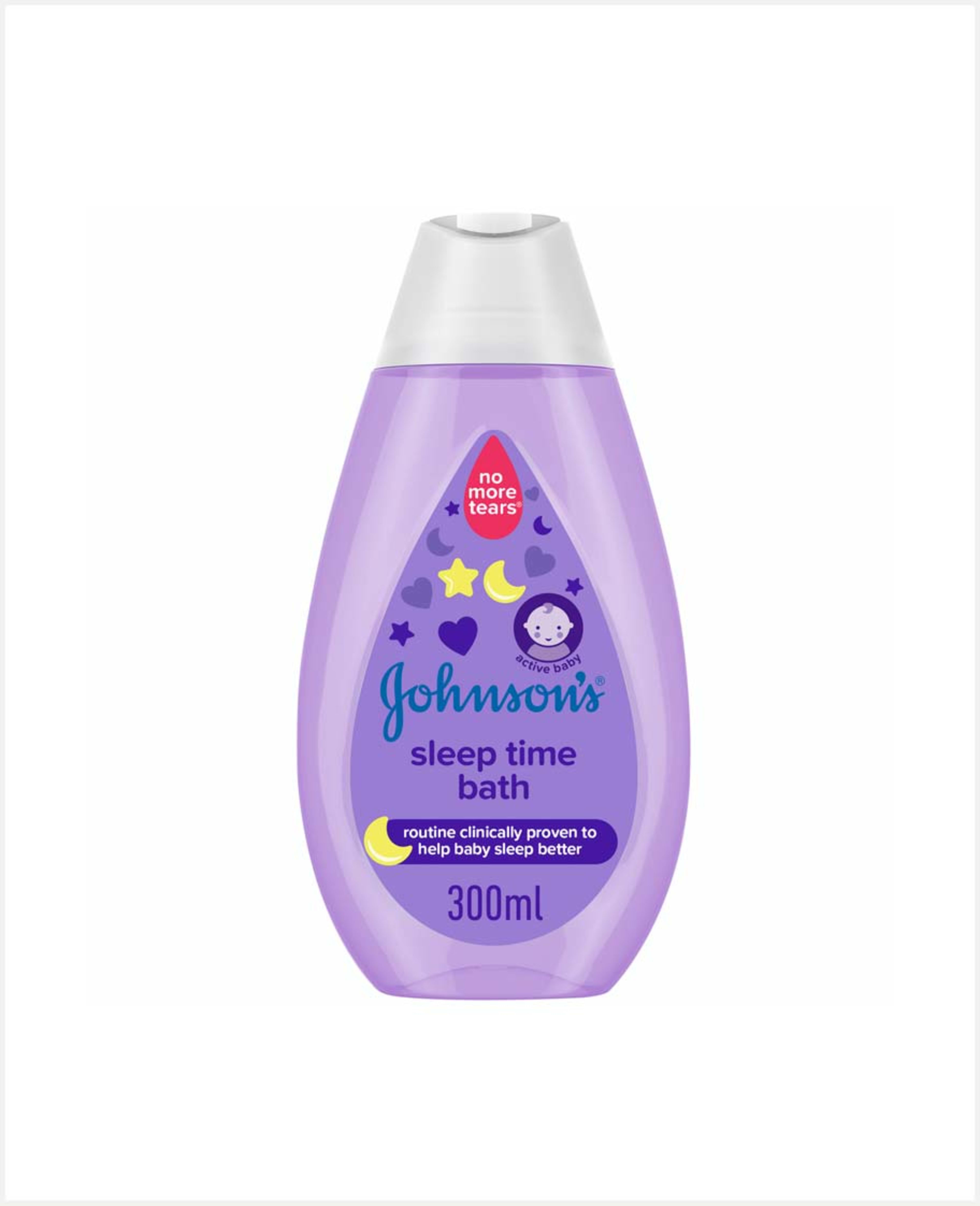 Johnson's Sleep Time Bath 300ml (new)