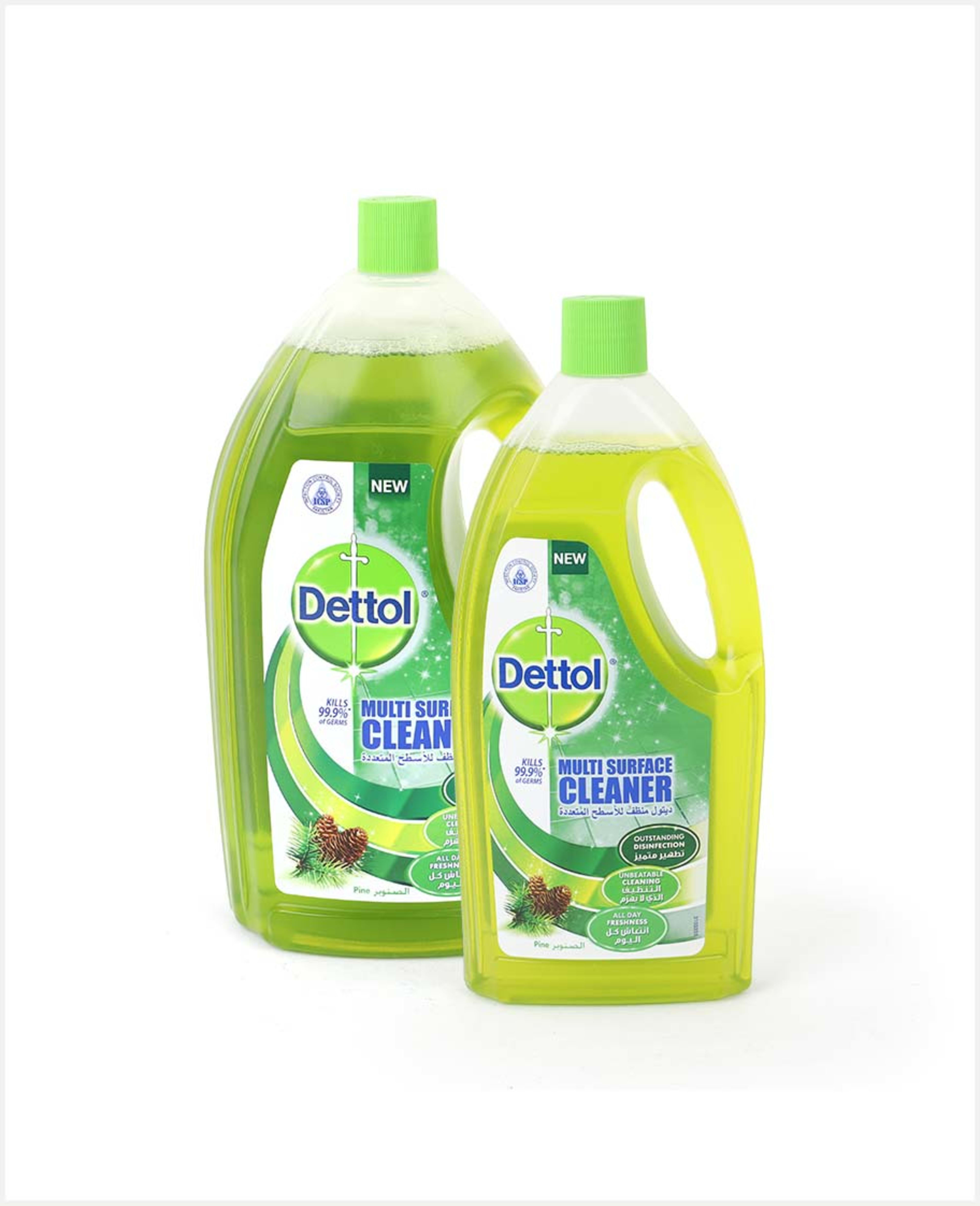 Dettol Multi Surface Cleaner Pine 3ltr+ Pine 1ltr Free