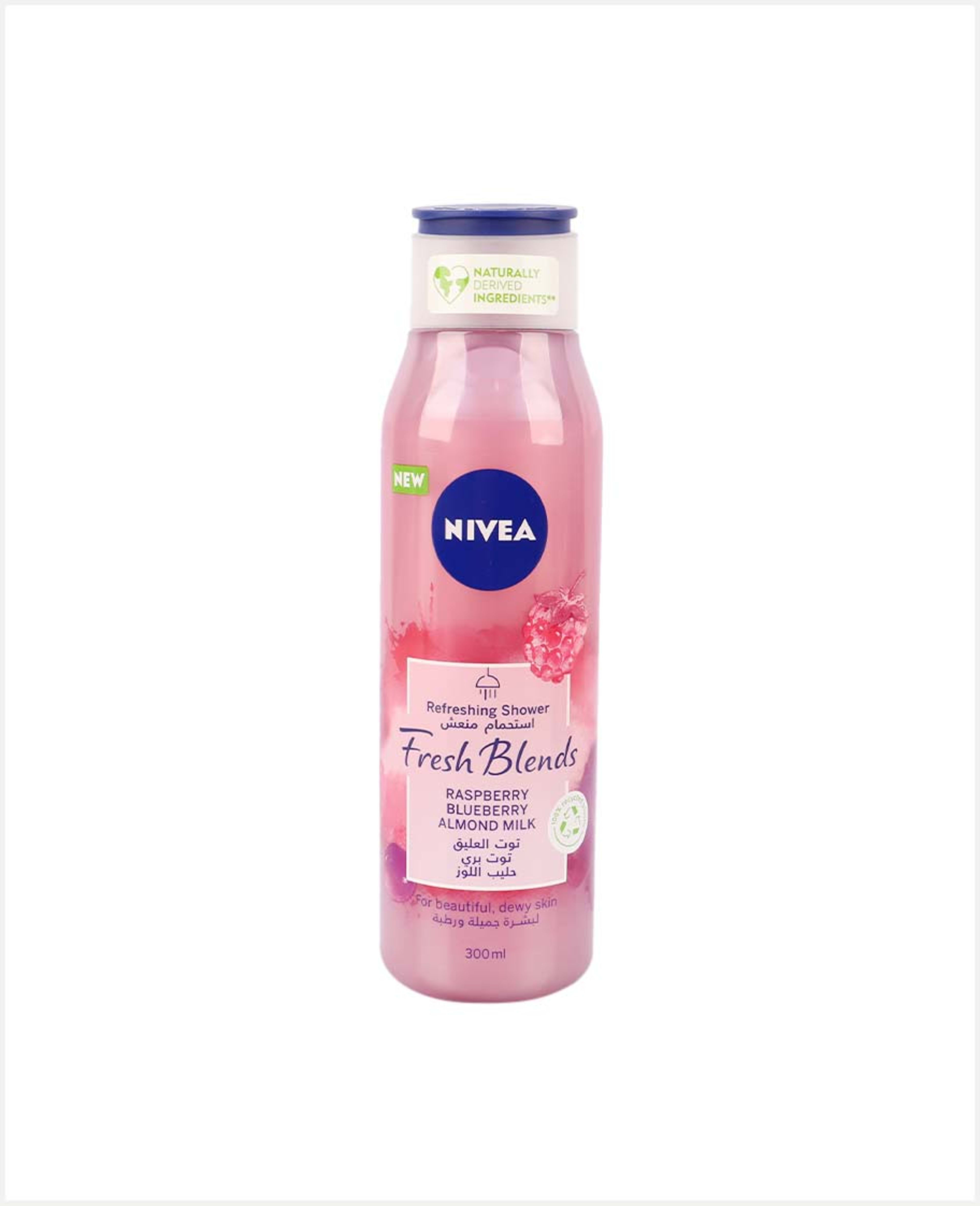 Nivea Raspberry Blueberry Almond Milk Shower Gel 300ml