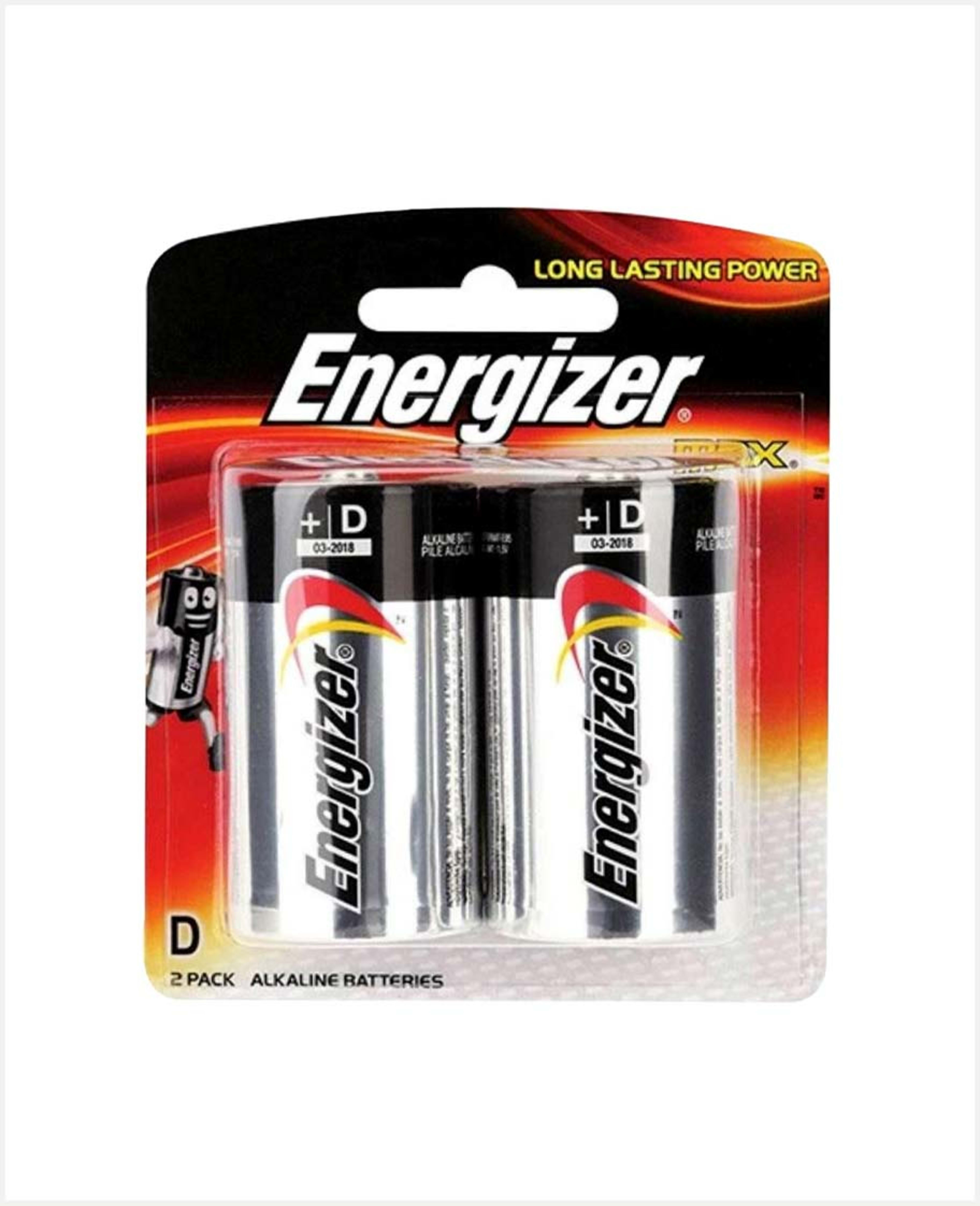 Energizer Max Battery Alkaline D Bp2 - image 2