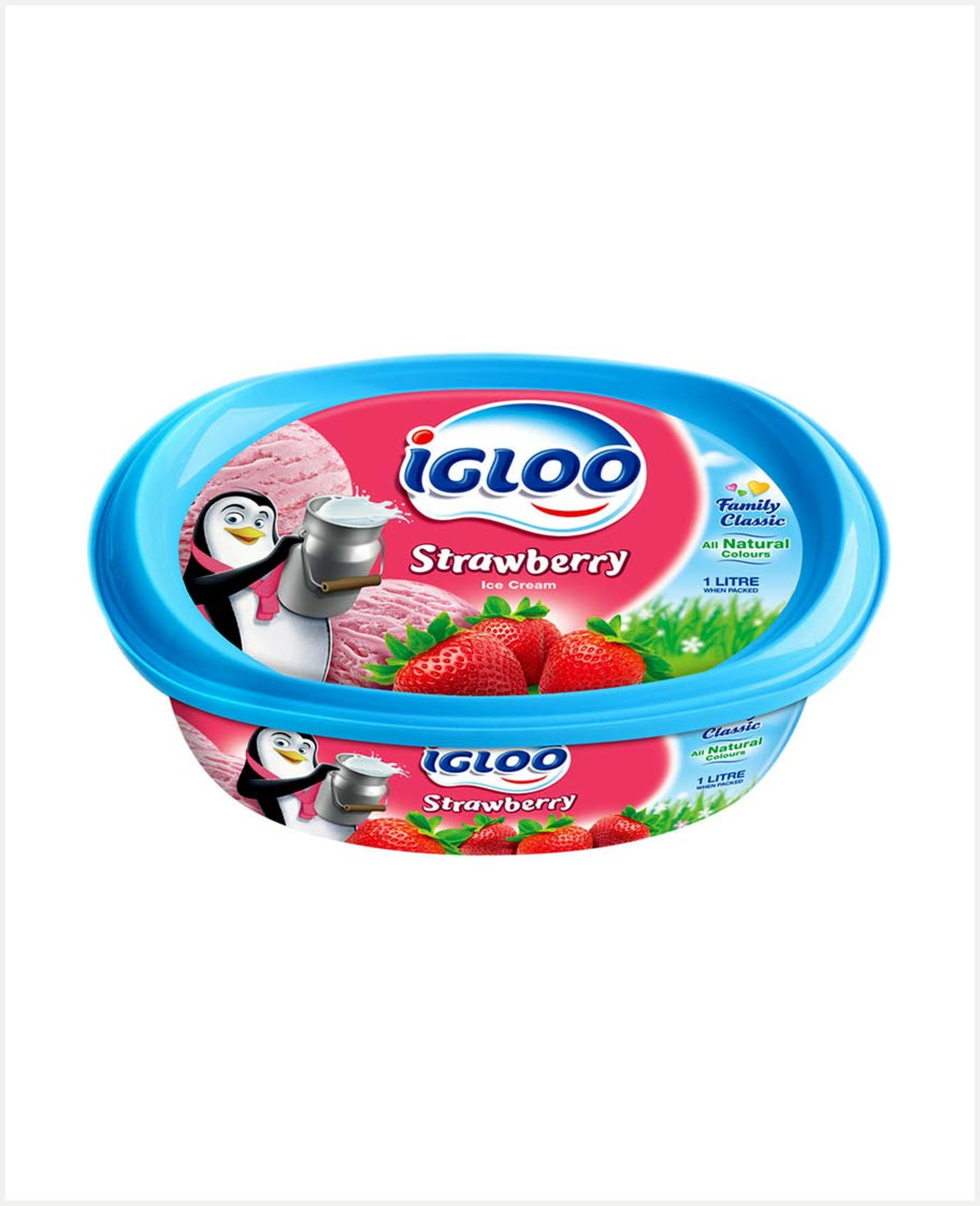 Igloo Ice Cream Strawberry 1ltr