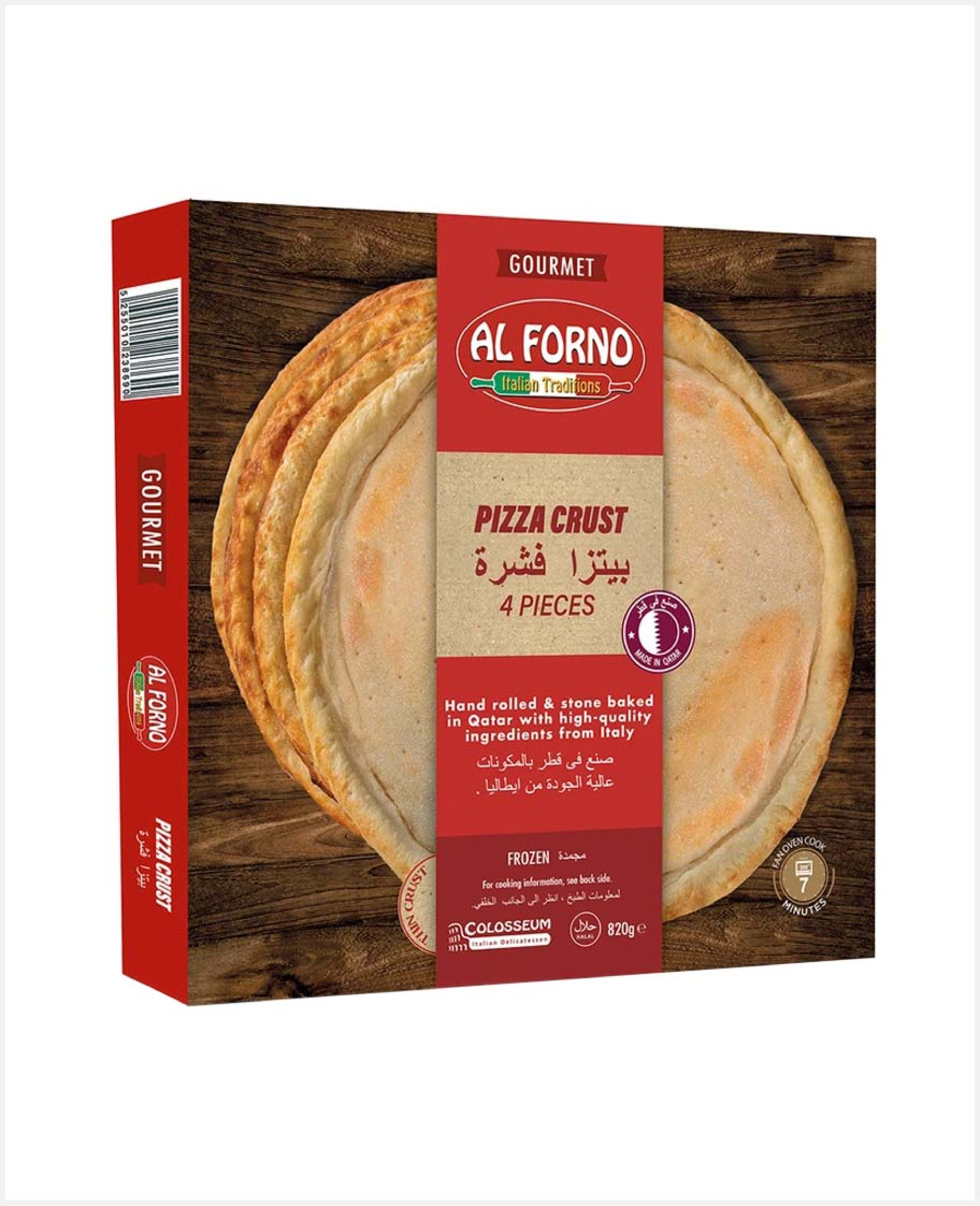 Al Forno Pizza Crust 820gm
