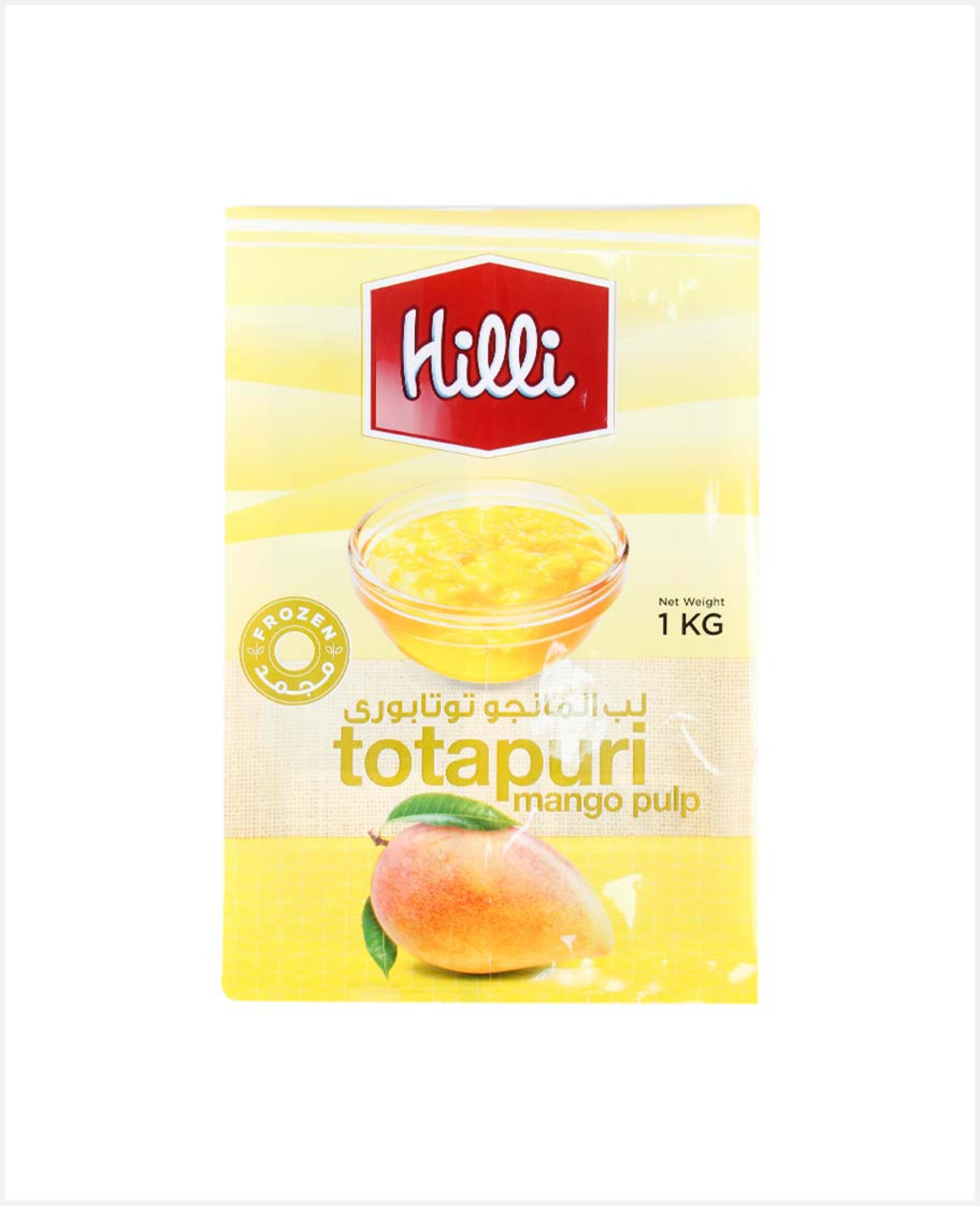 Hilli Frozen Totapuri Mango Pulp 1kg