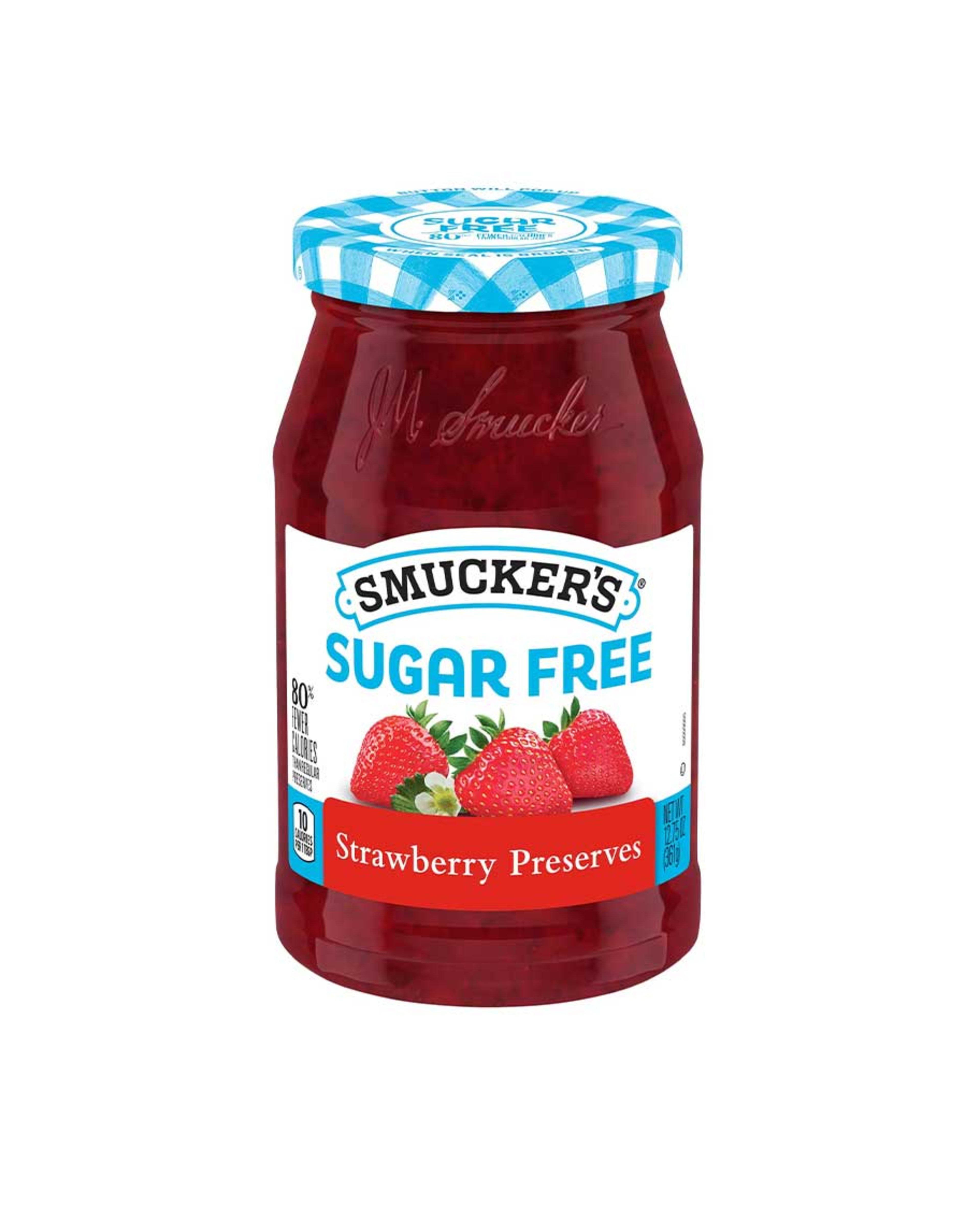 Smucker's Sugar Free Strawberry Preserves 12.75oz (361gm) - image 2