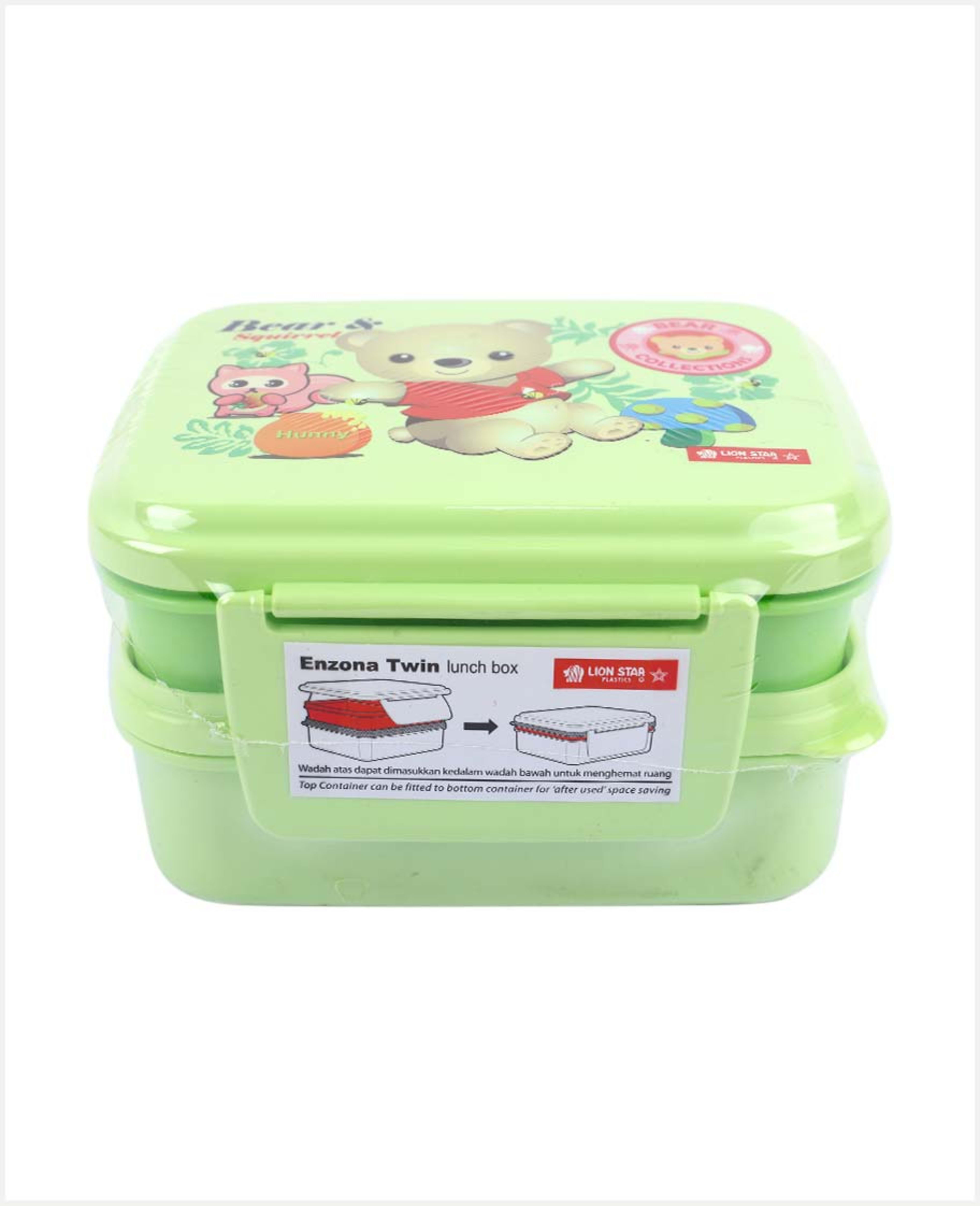 Lion Star Enzona Twin Lunch Box #sb-34