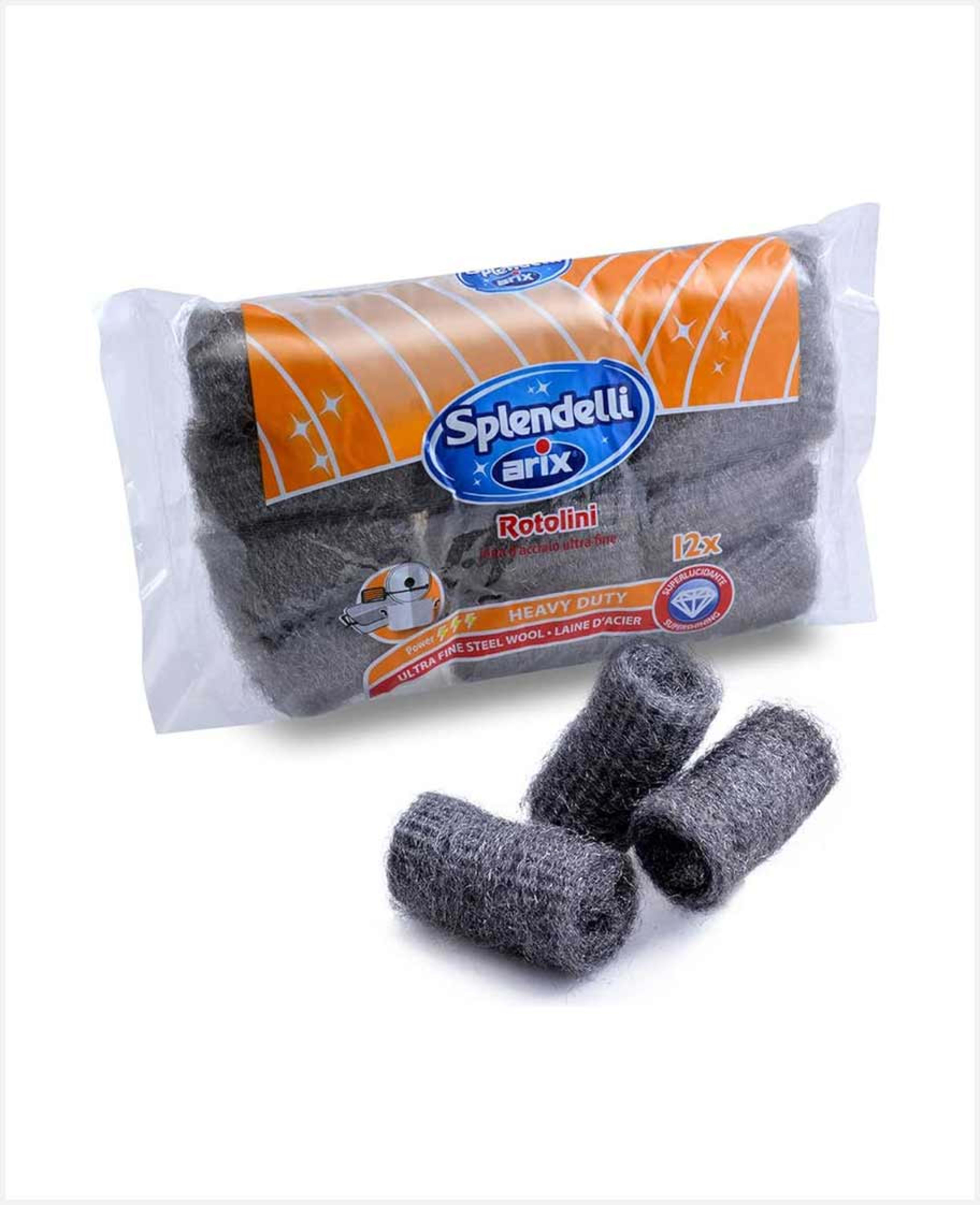 Arix Ultra Fine Steel Wool 12pcs