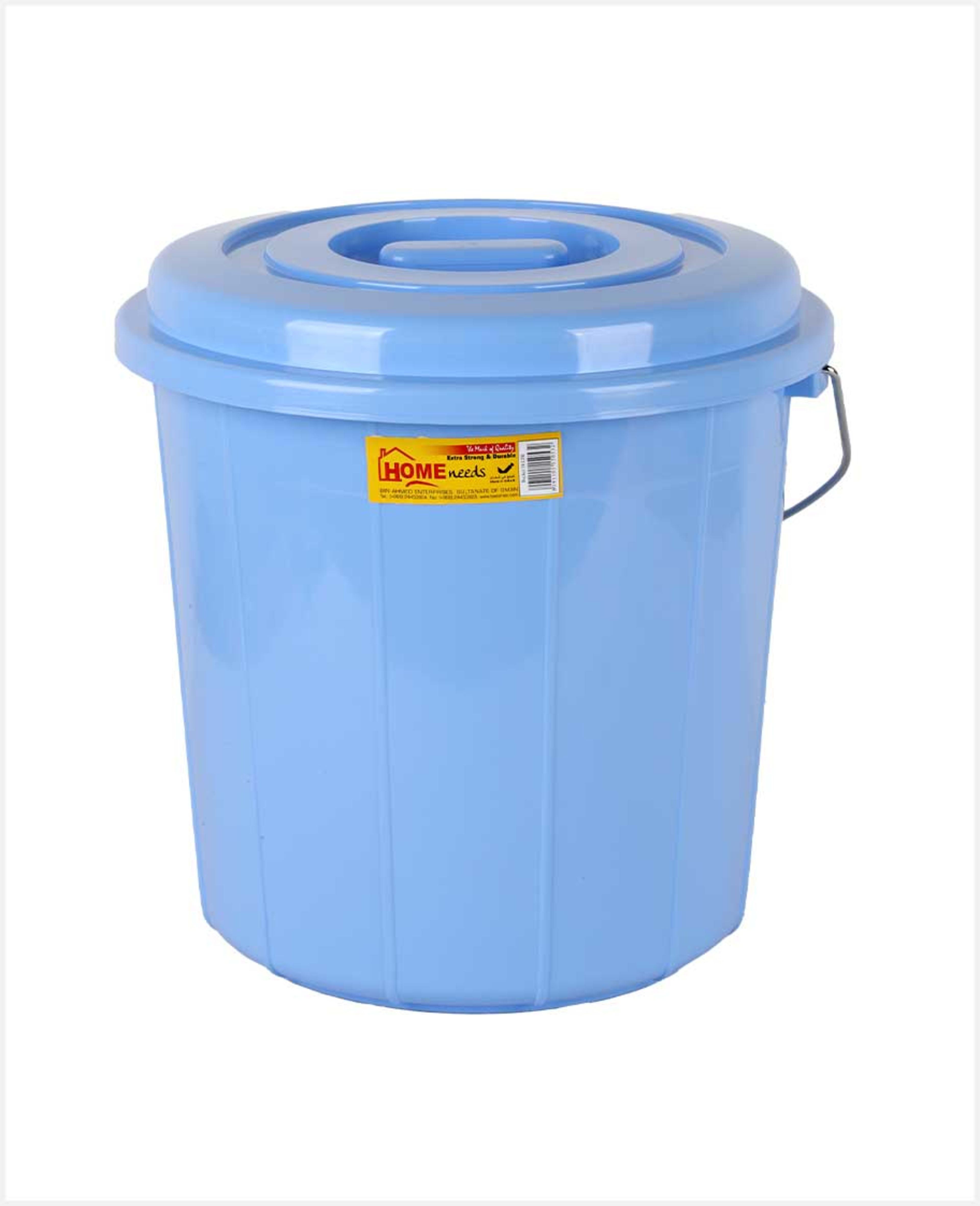Home Needs Plastic Bucket with Lid #d-18