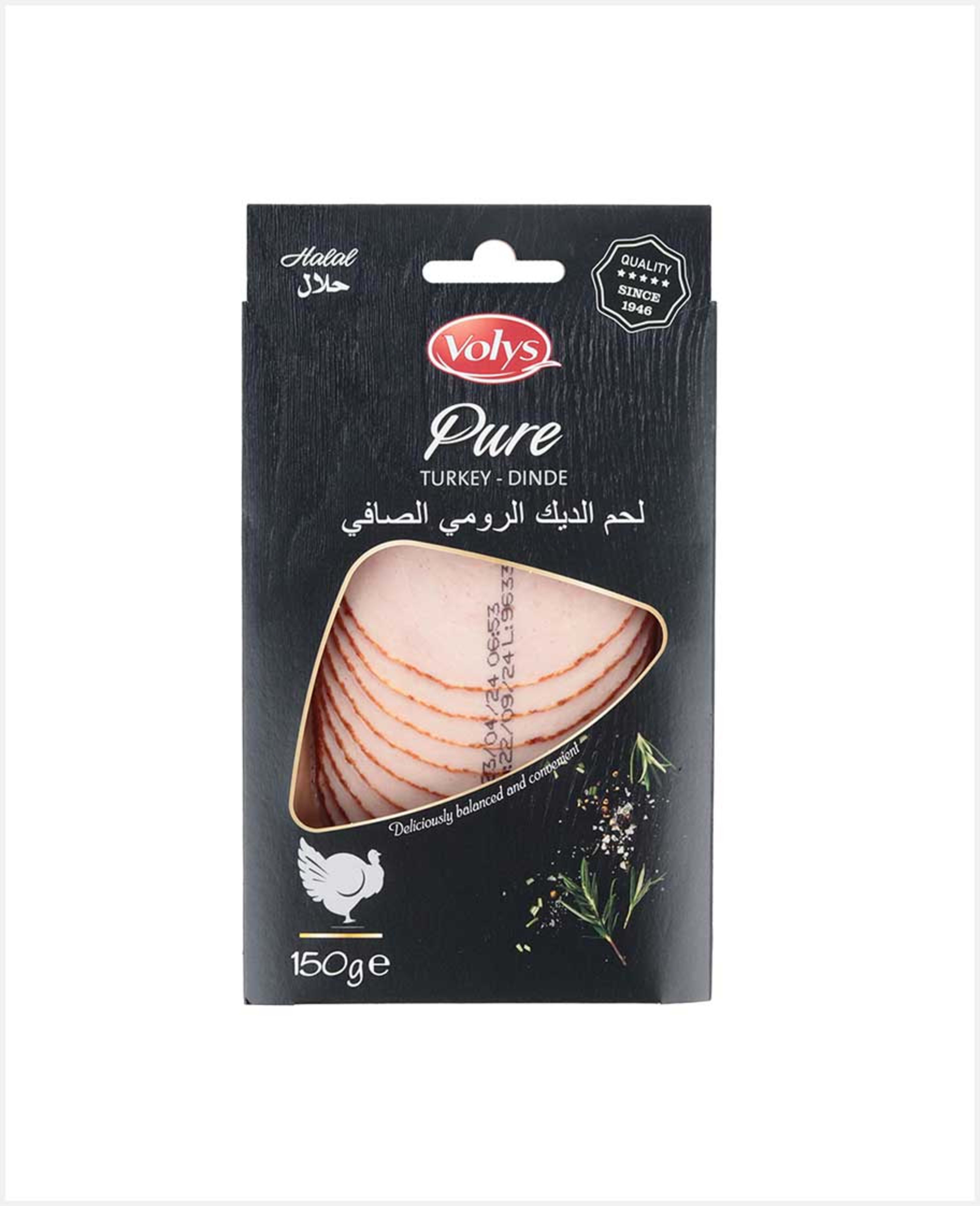Volys Turkey Breast 150gm