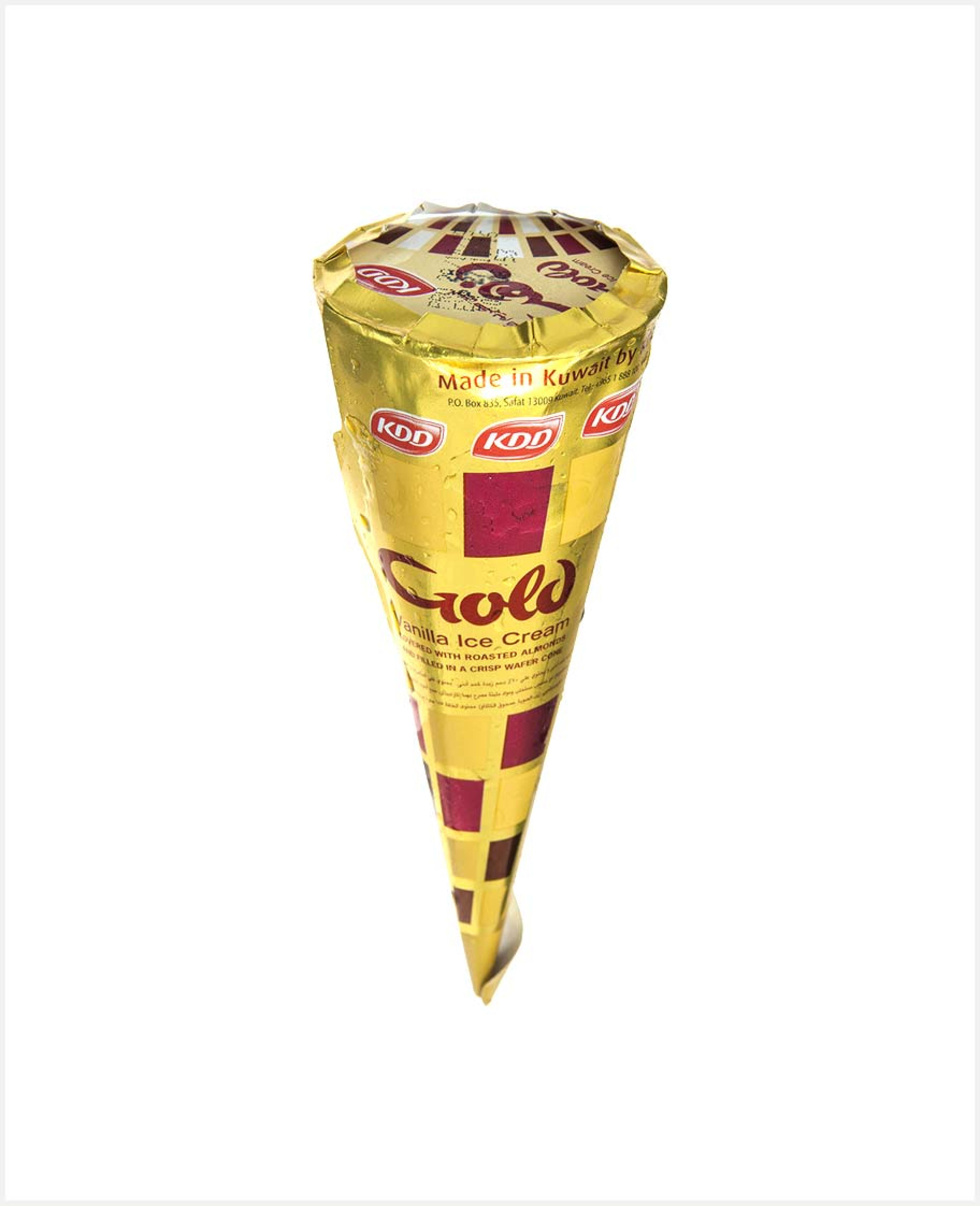 Kdd Gold Cones Ice Cream 100ml