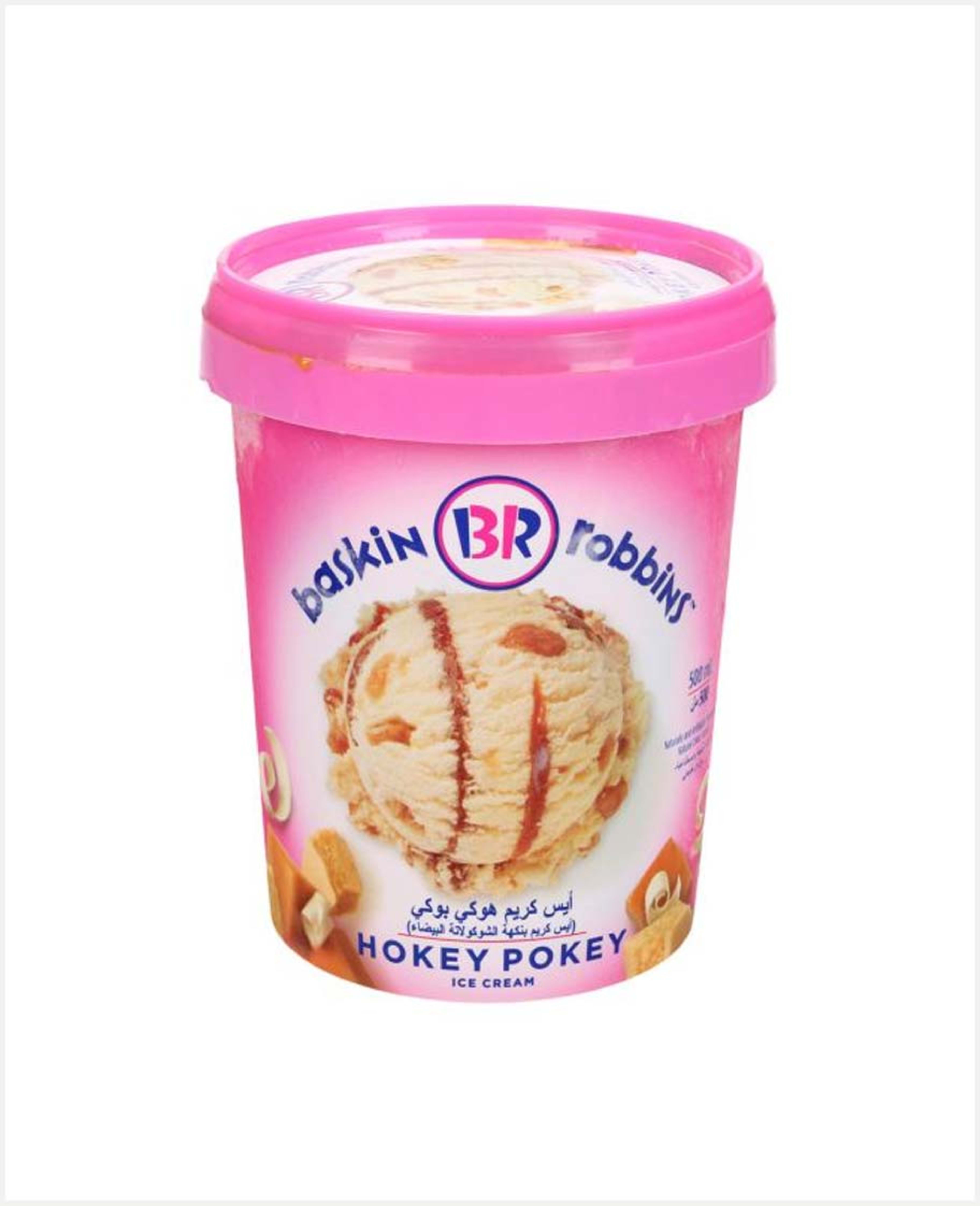 Baskin Robbins Honey Pokey Ice Cream 500ml