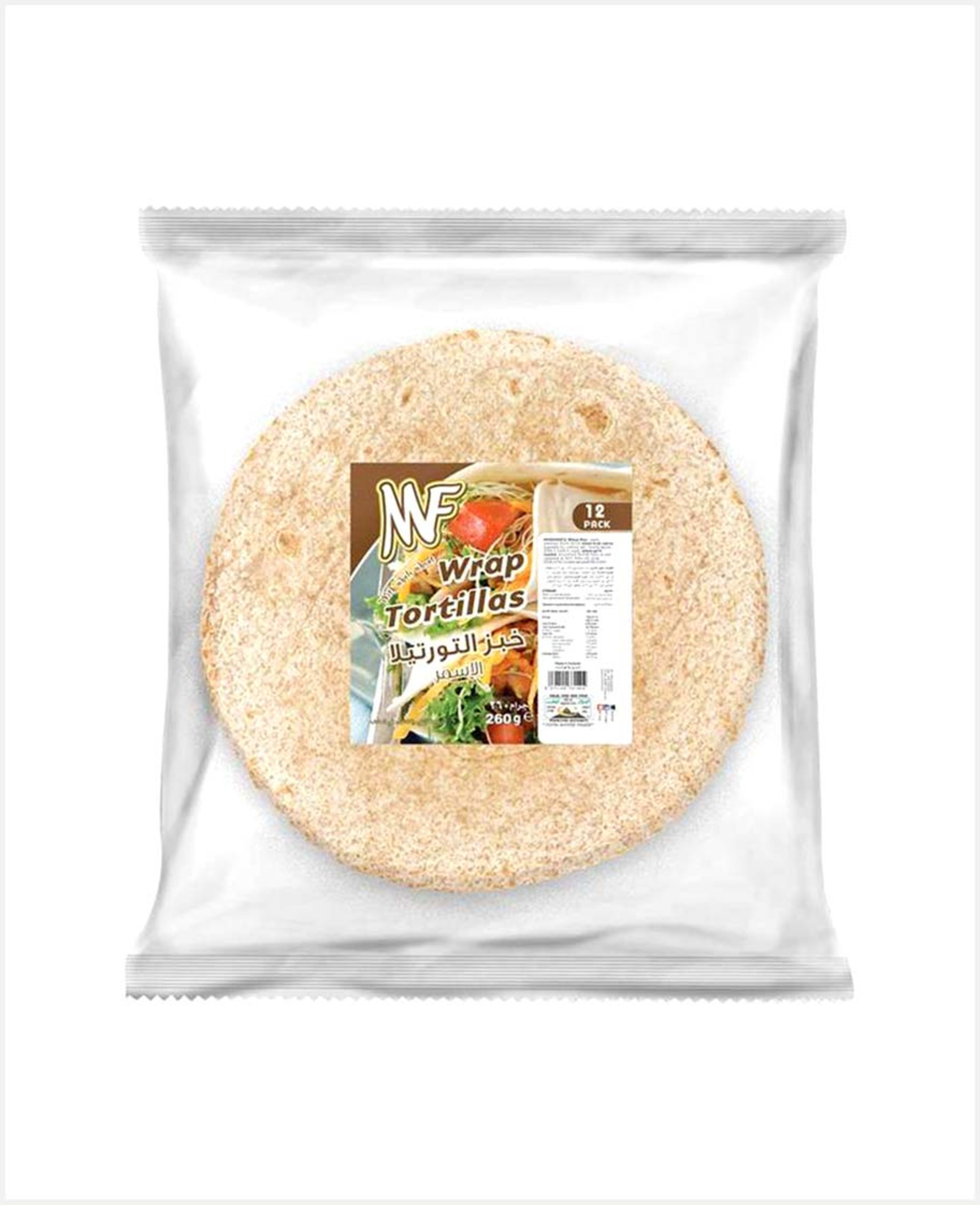 Mf Wrap Tortillas 12's (260gm)