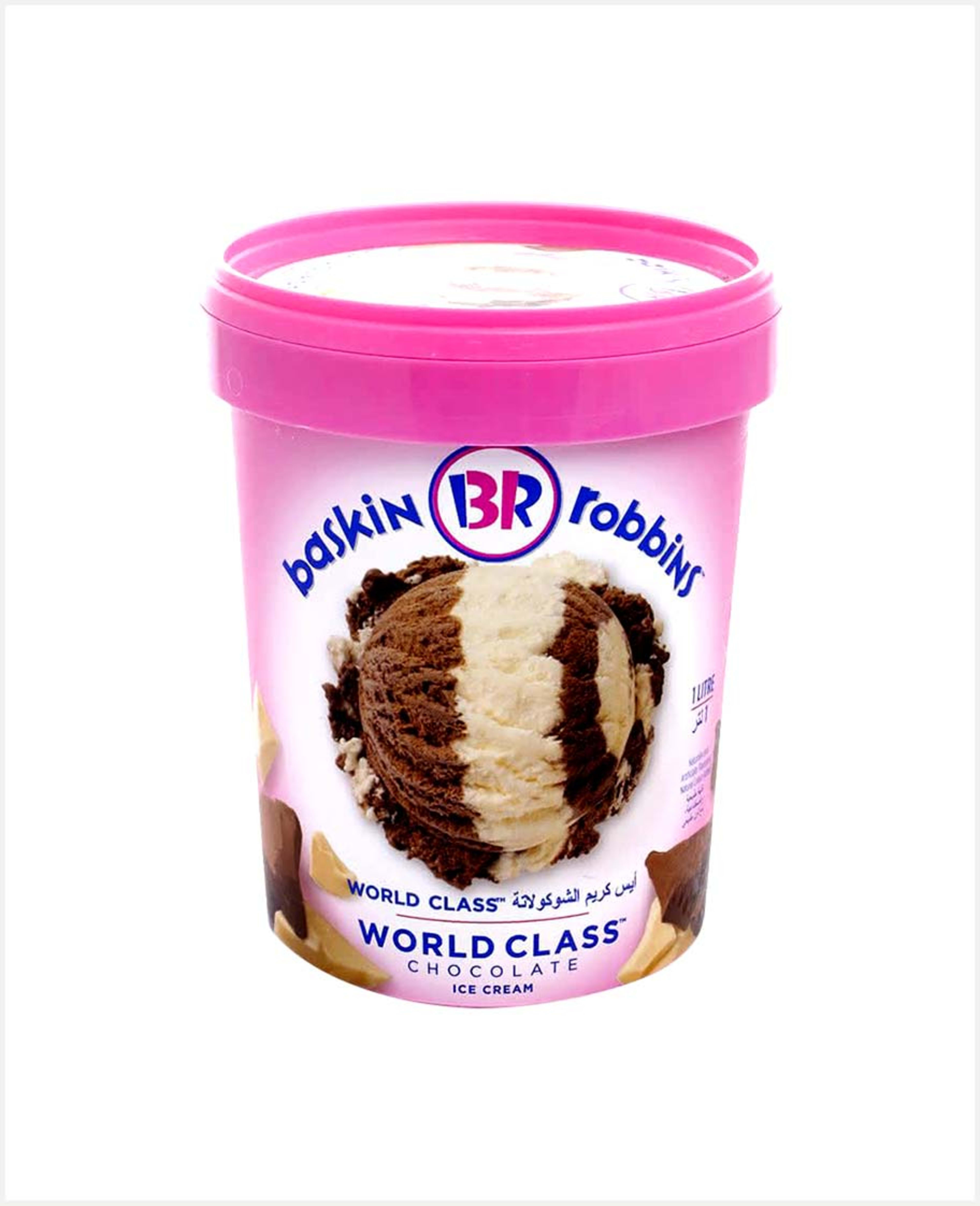 Baskin Robbins World Class Chocolate Ice Cream 1ltr