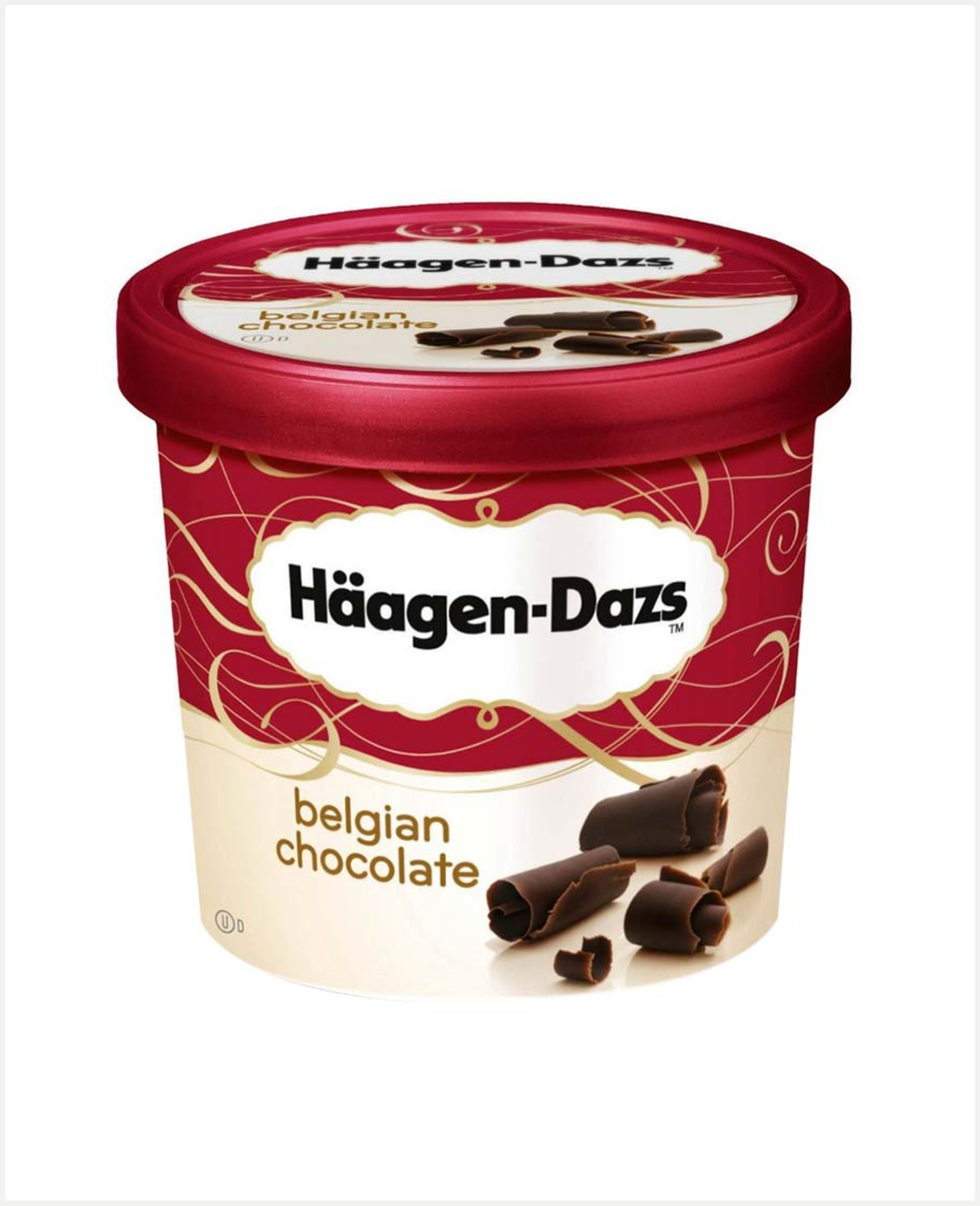 Haagen-dazs Belgian Chocolate Ice Cream Mini Cup 100ml