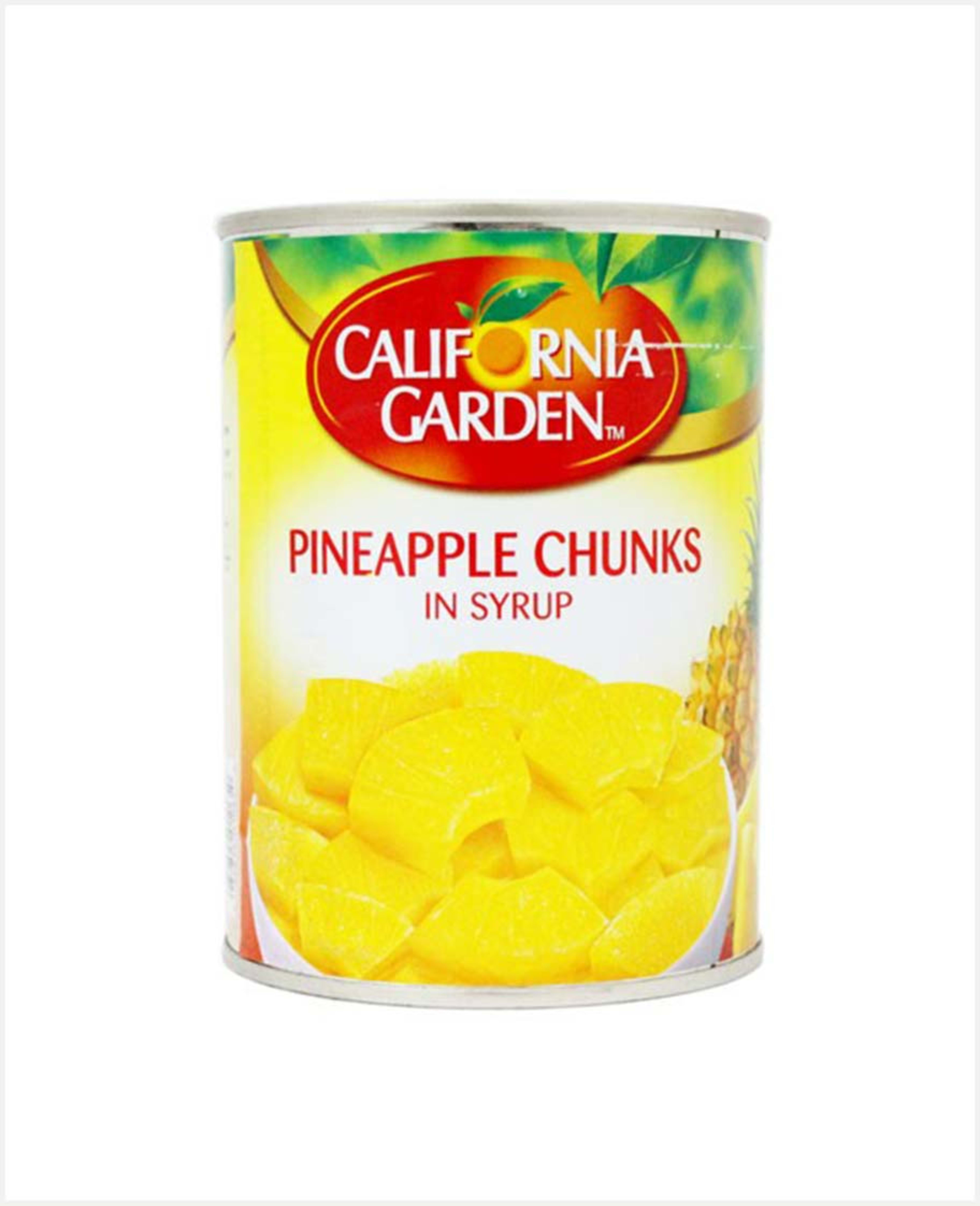 California Garden Pineapple Chunks in Syrup 850gm