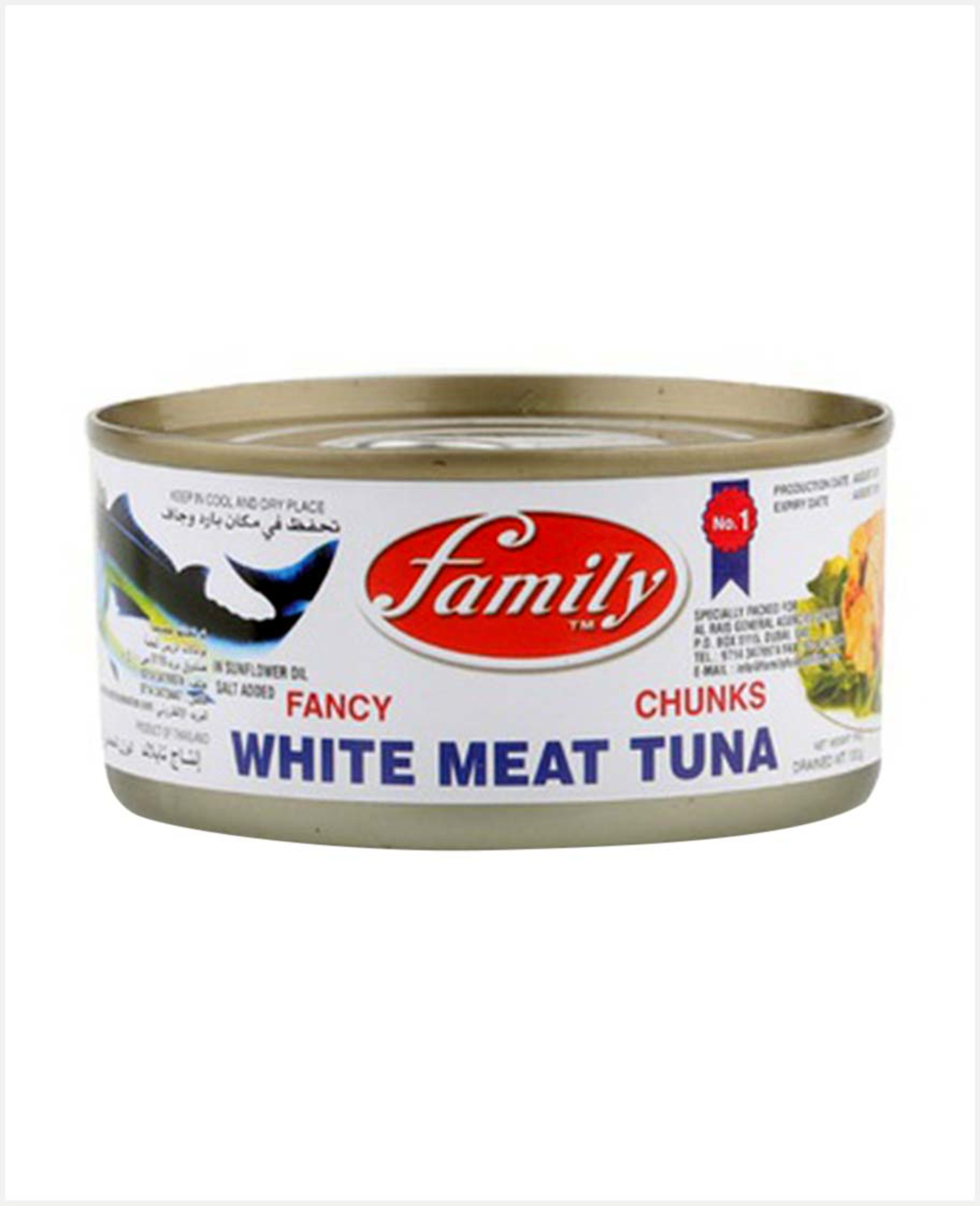 Family White Meat Tuna Chunk 185gm