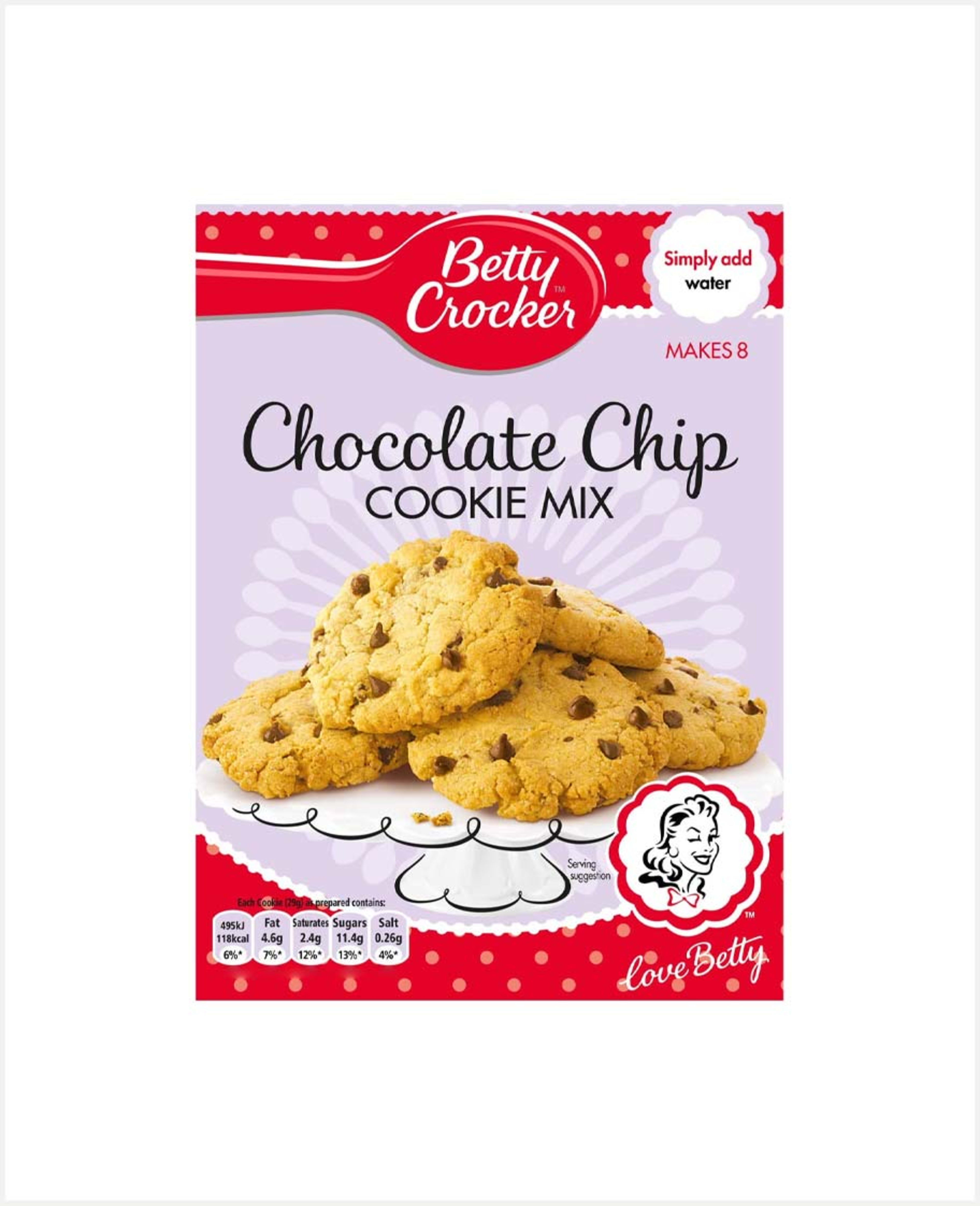 Betty Crocker Chocolate Chip Cookie Mix 200gm