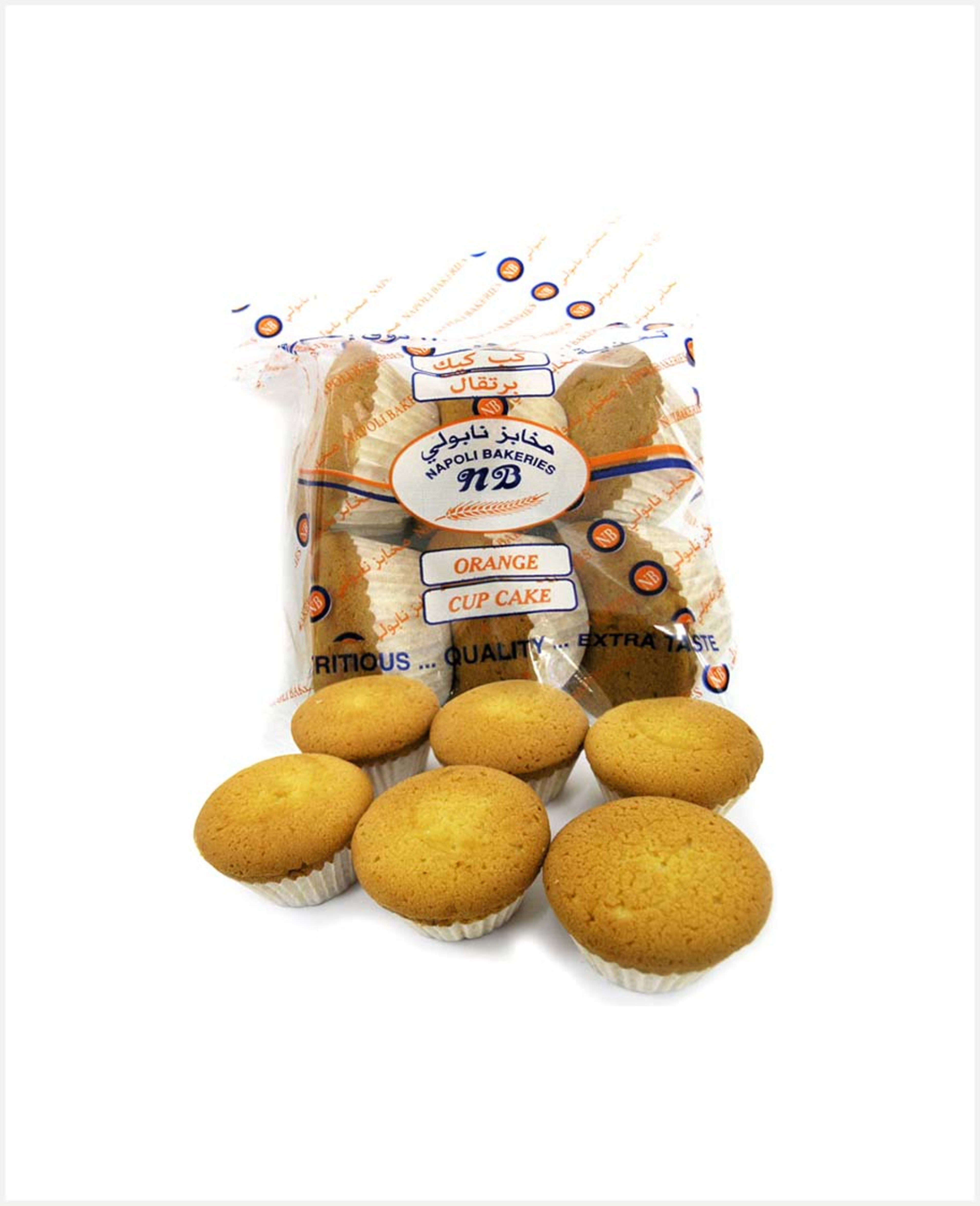 Napoli Bakeries Cup Cake Orange 260gm