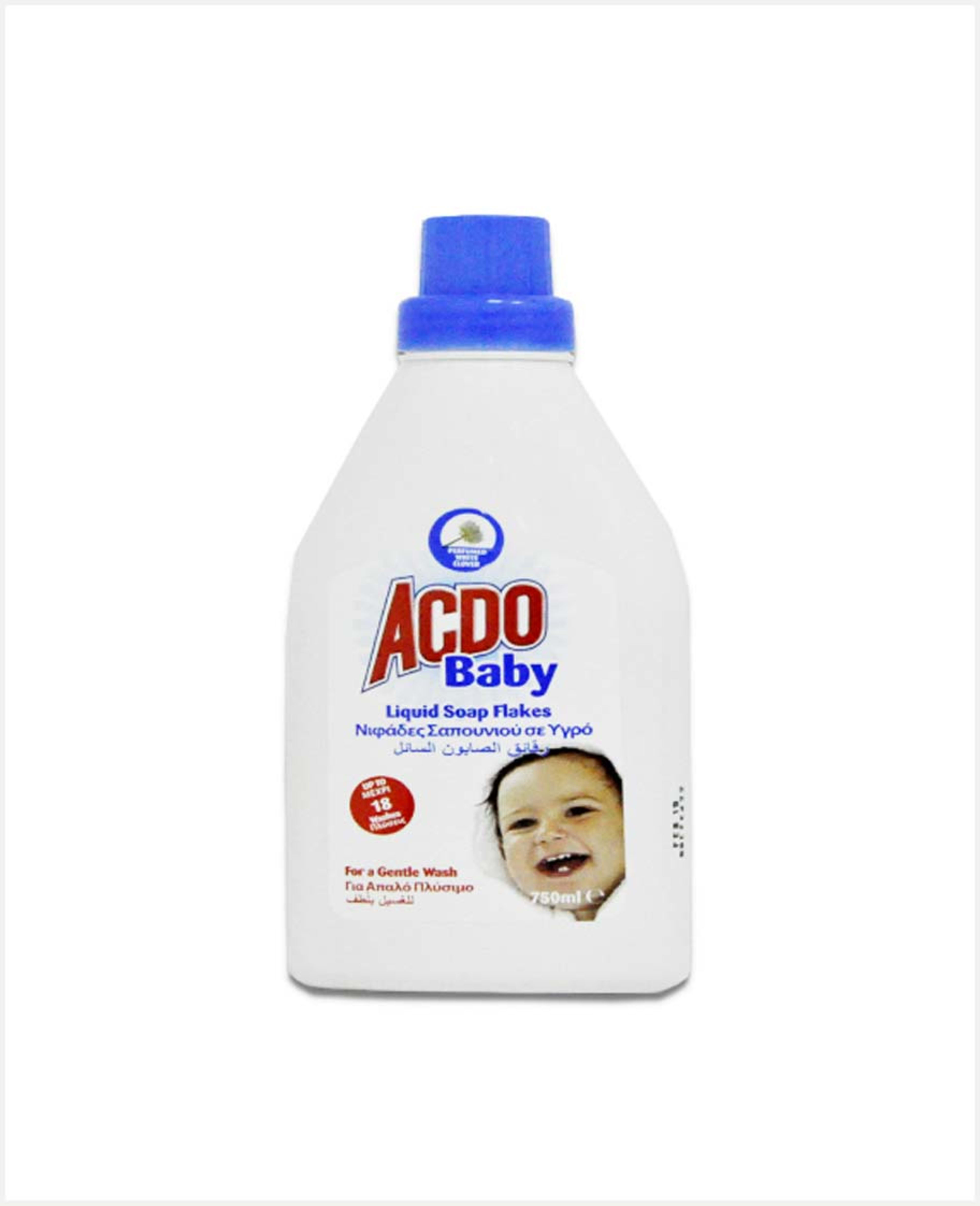 Acdo Baby Liquid Soap Flakes 750ml