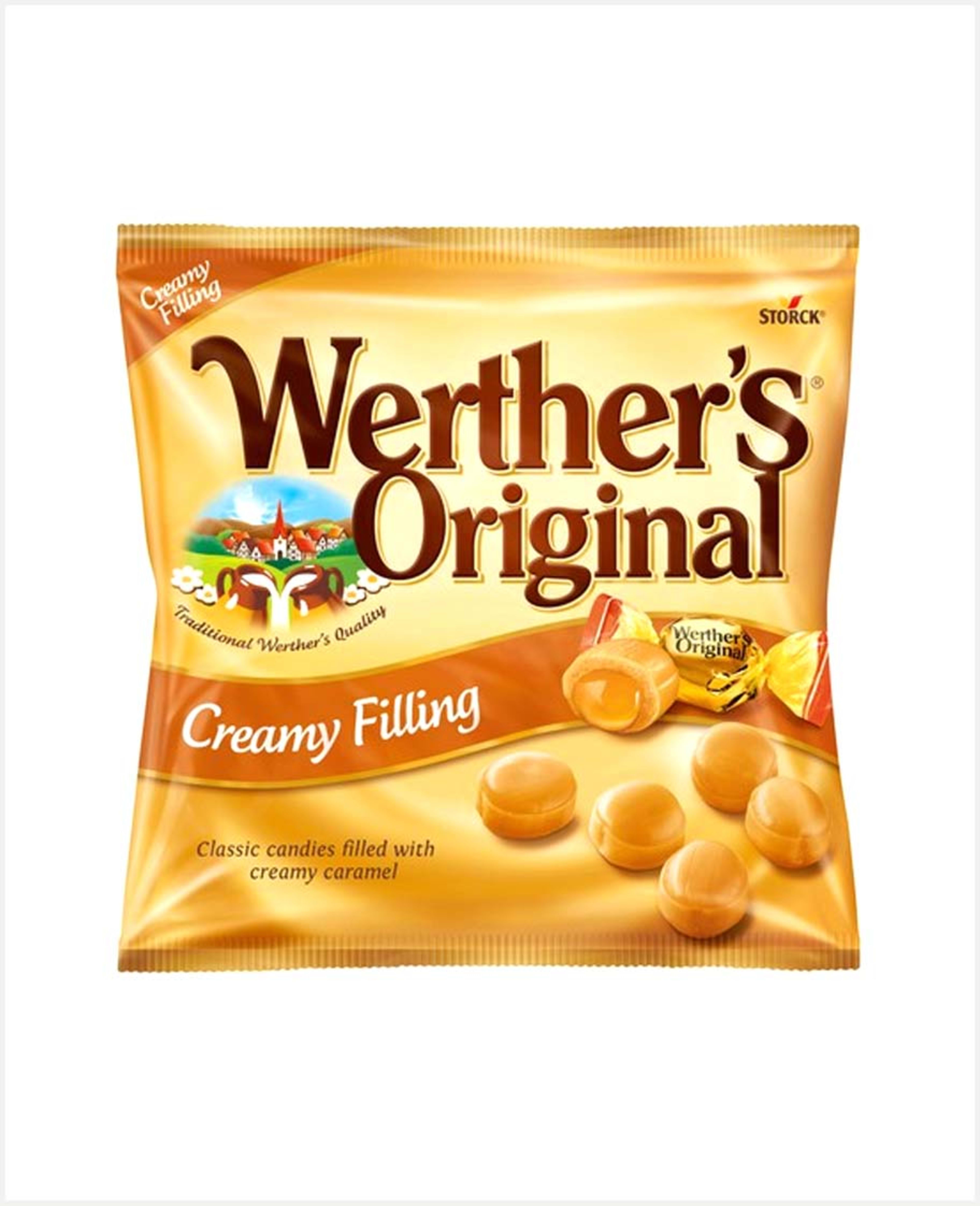 Storck Werther's Original Chocolate Caramel 125gm