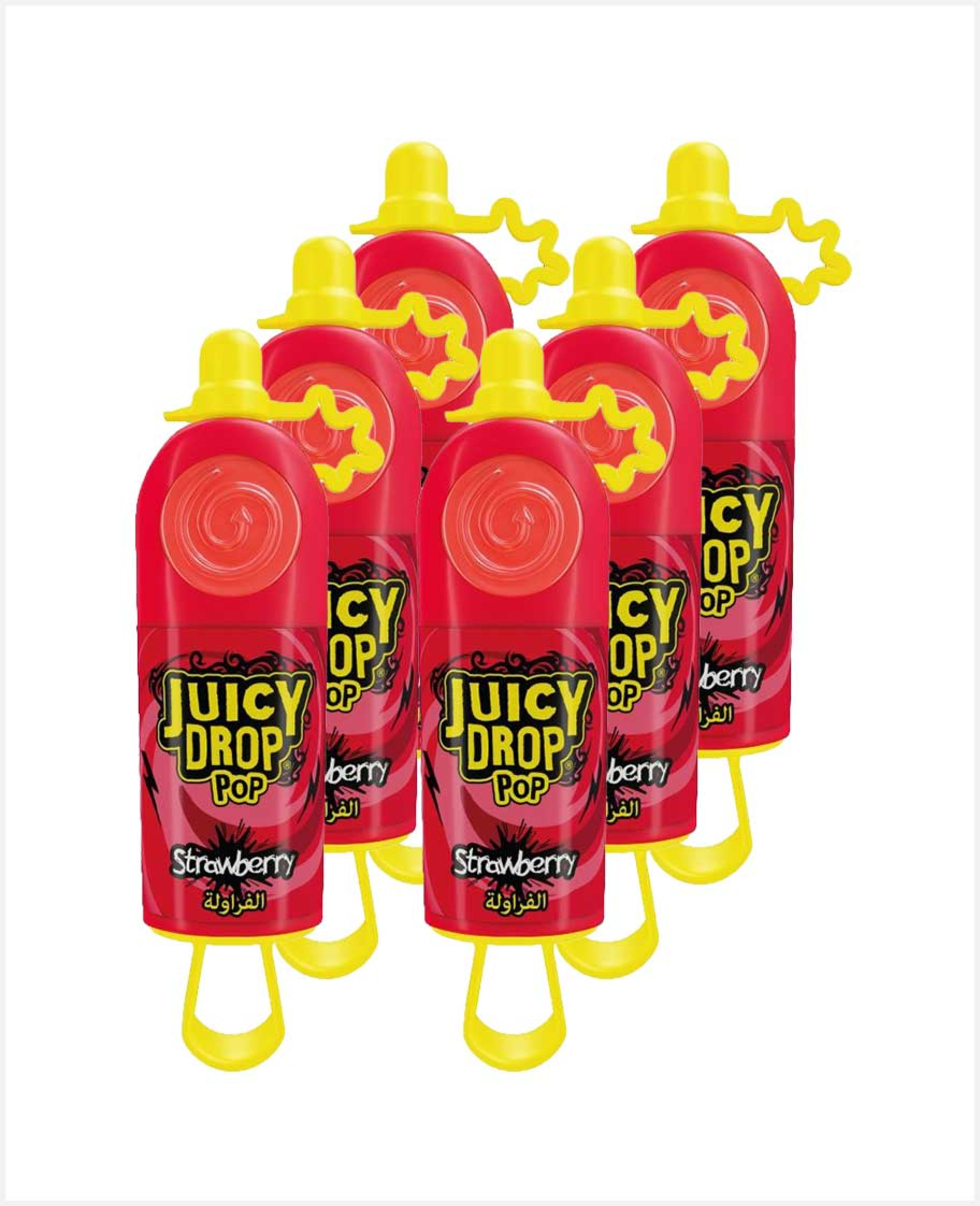 Bazooka Juicy Drop Pop Candy Strawberry 26gm - image 2