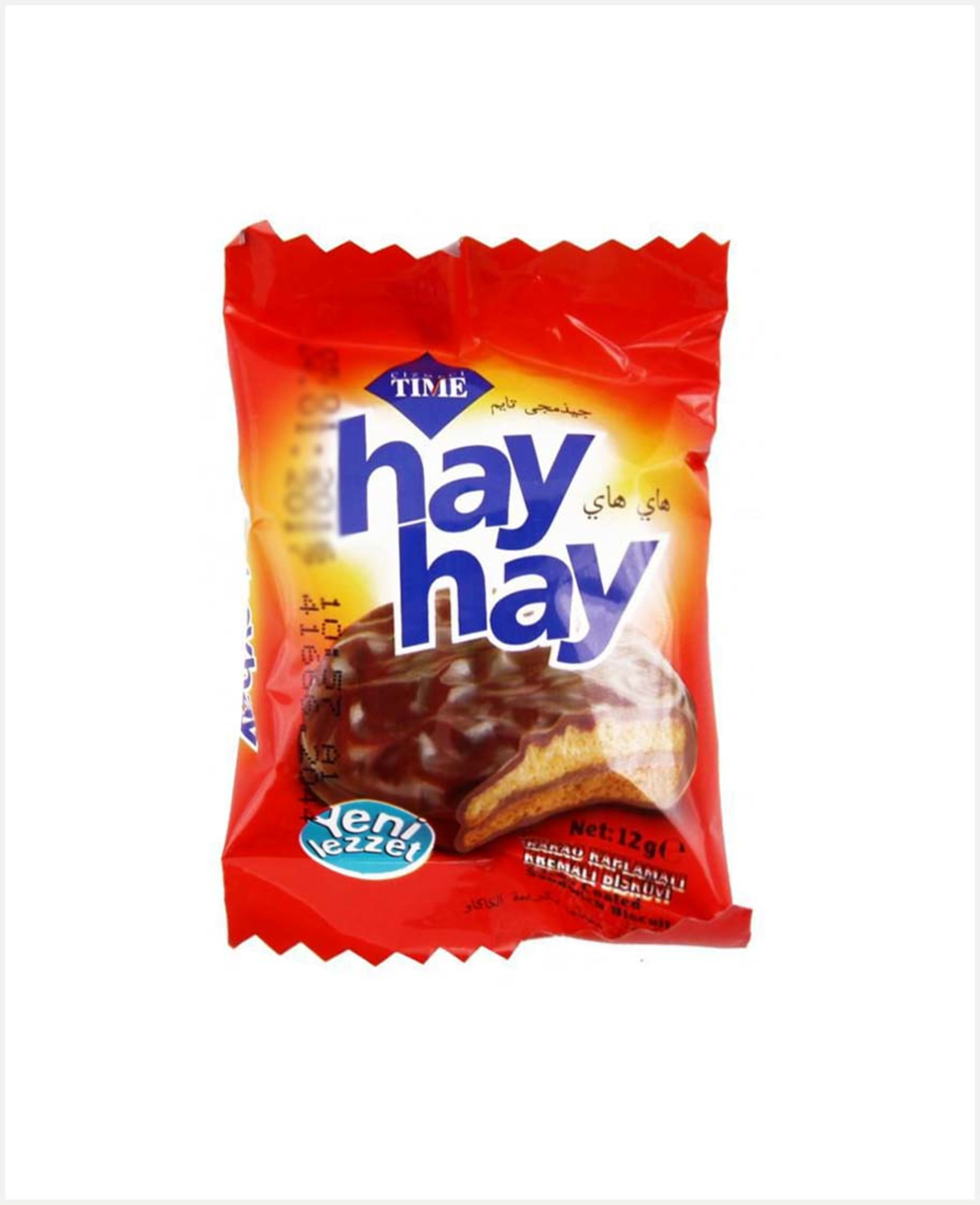 Cizmeci Time Hay Hay Cocoa Sandwich Biscuit 10gm