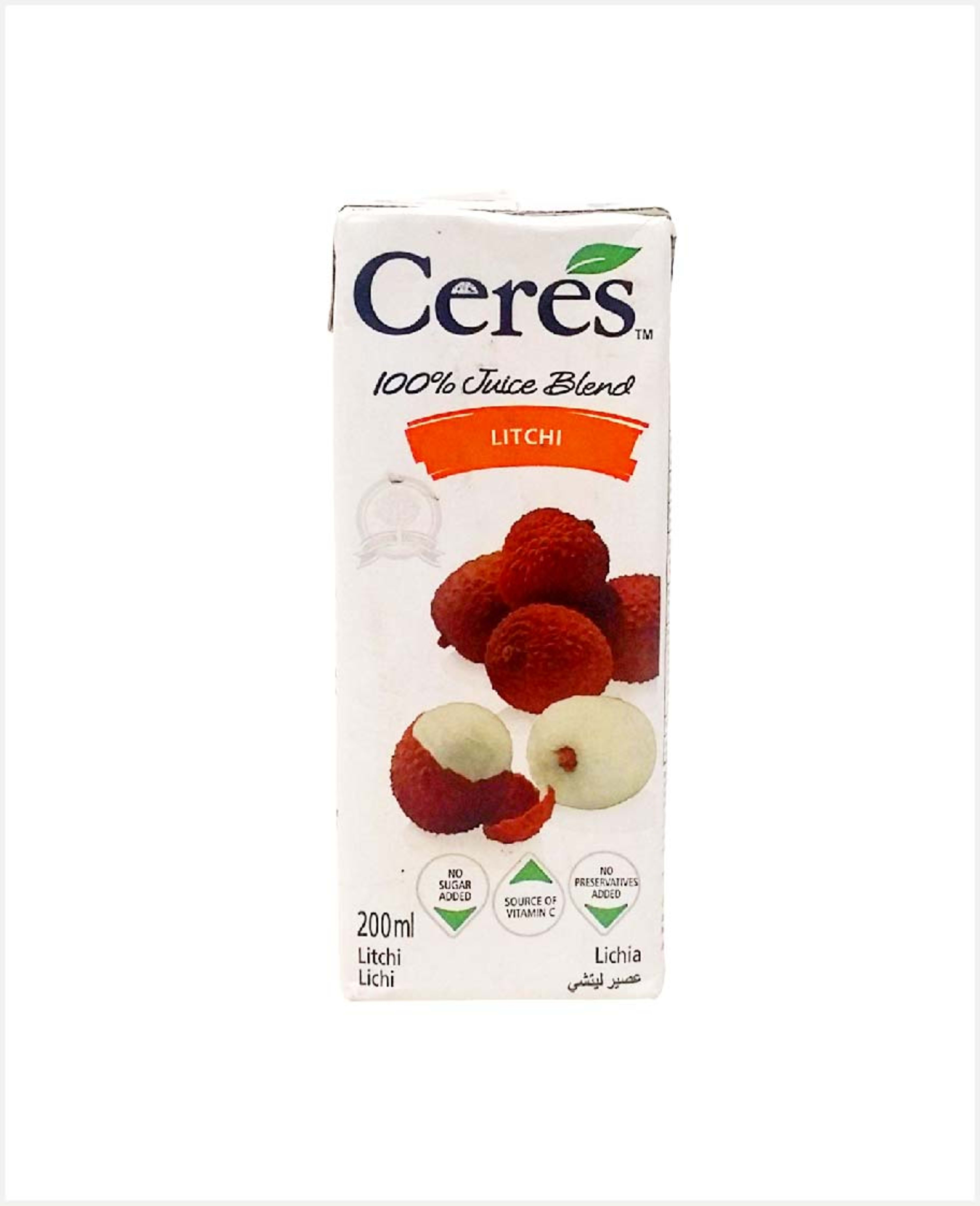 Ceres Litchi Juice 200ml