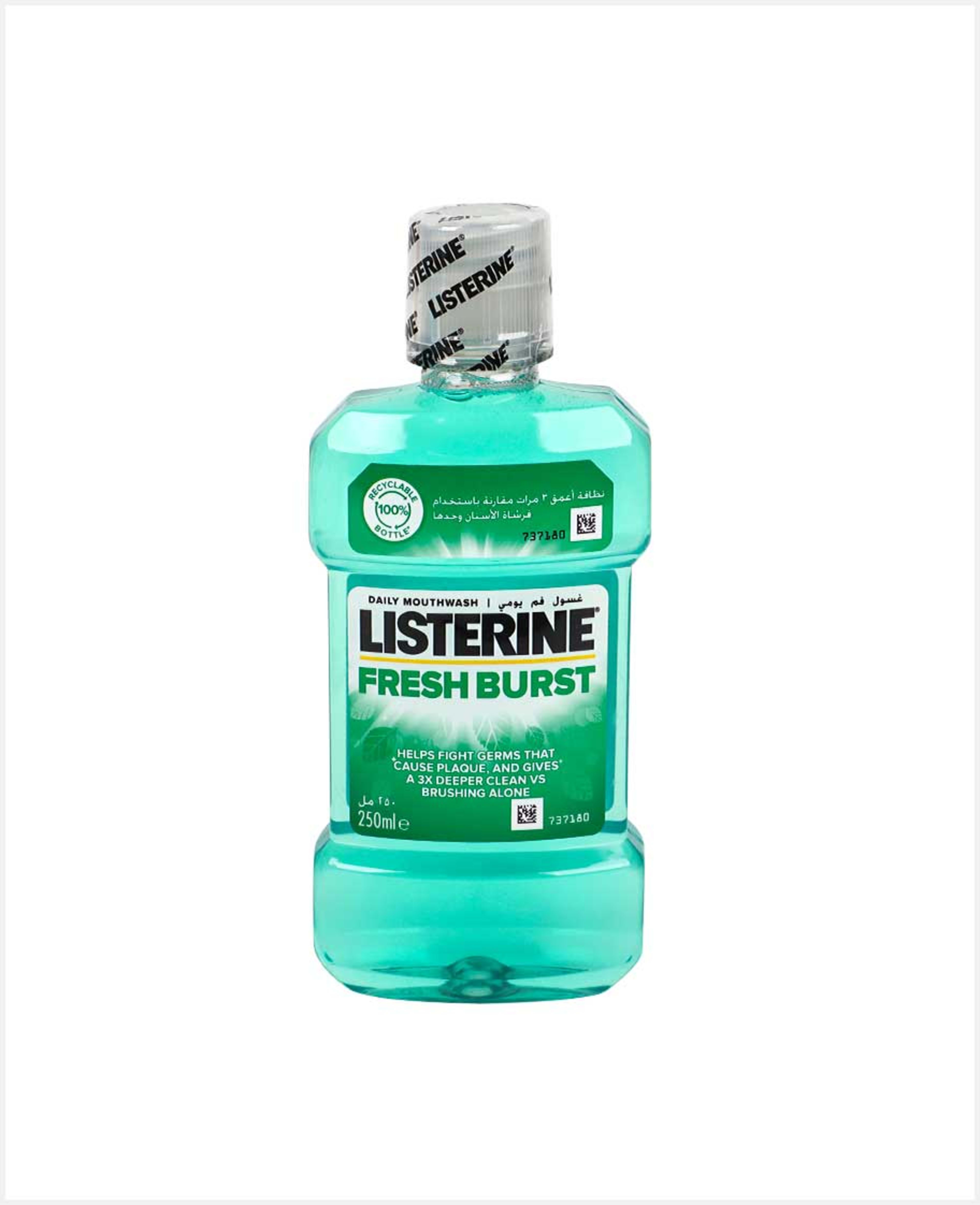 Listerine Antiseptic Mouthwash Freshburst 250ml