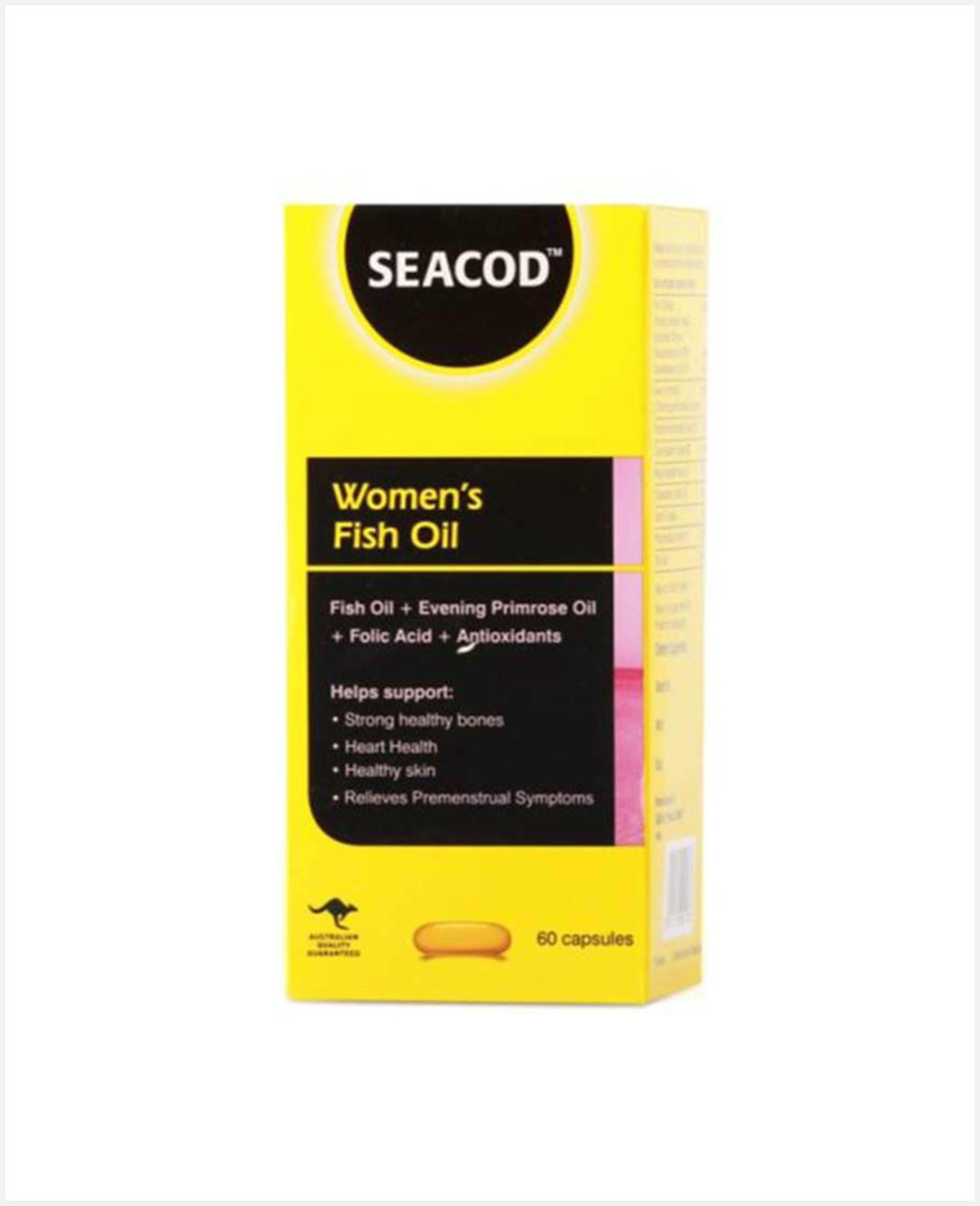 Seacod Womens Fish Oil 60 Capsules
