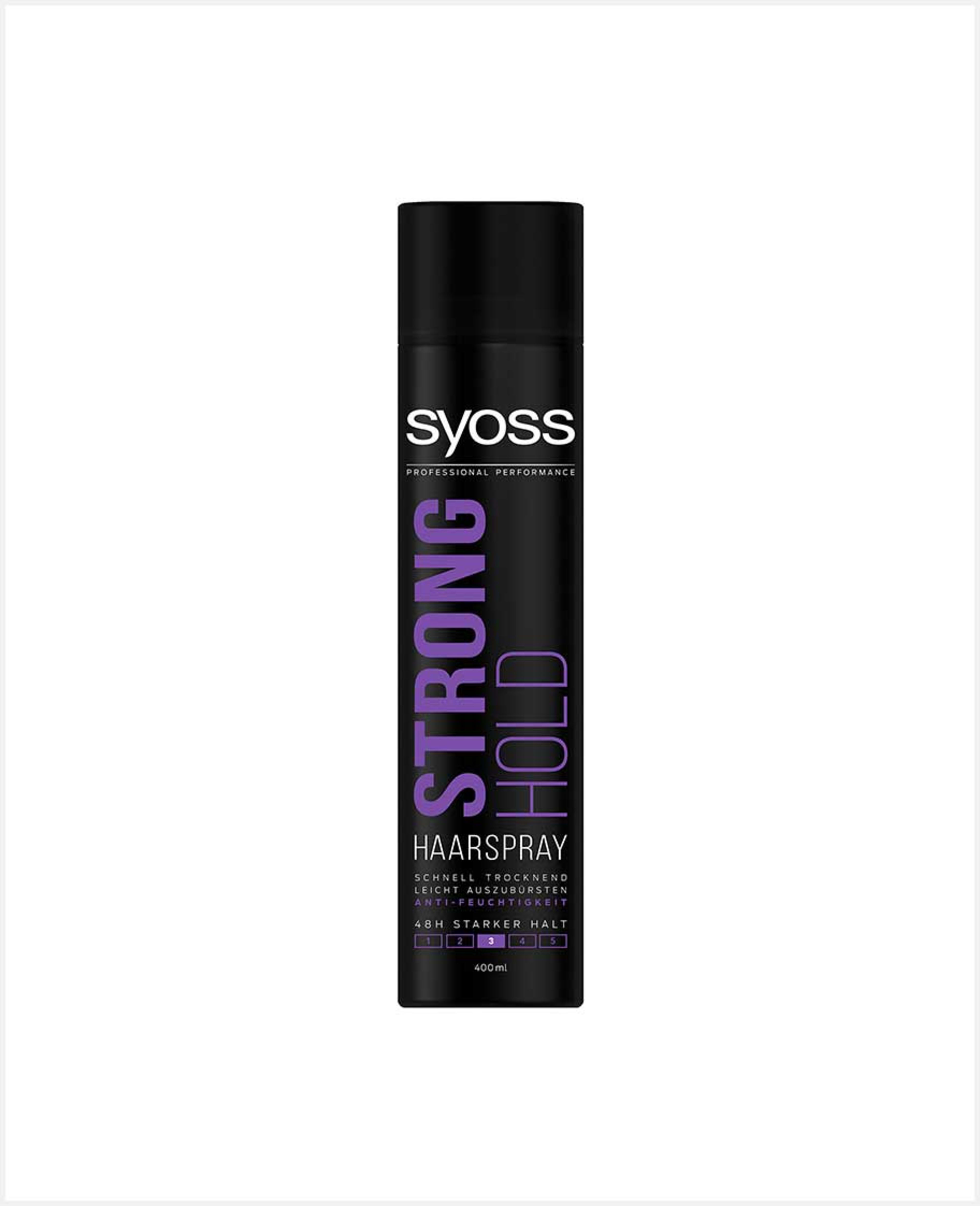 Syoss Strong Hold Hair Spray 400ml - image 2
