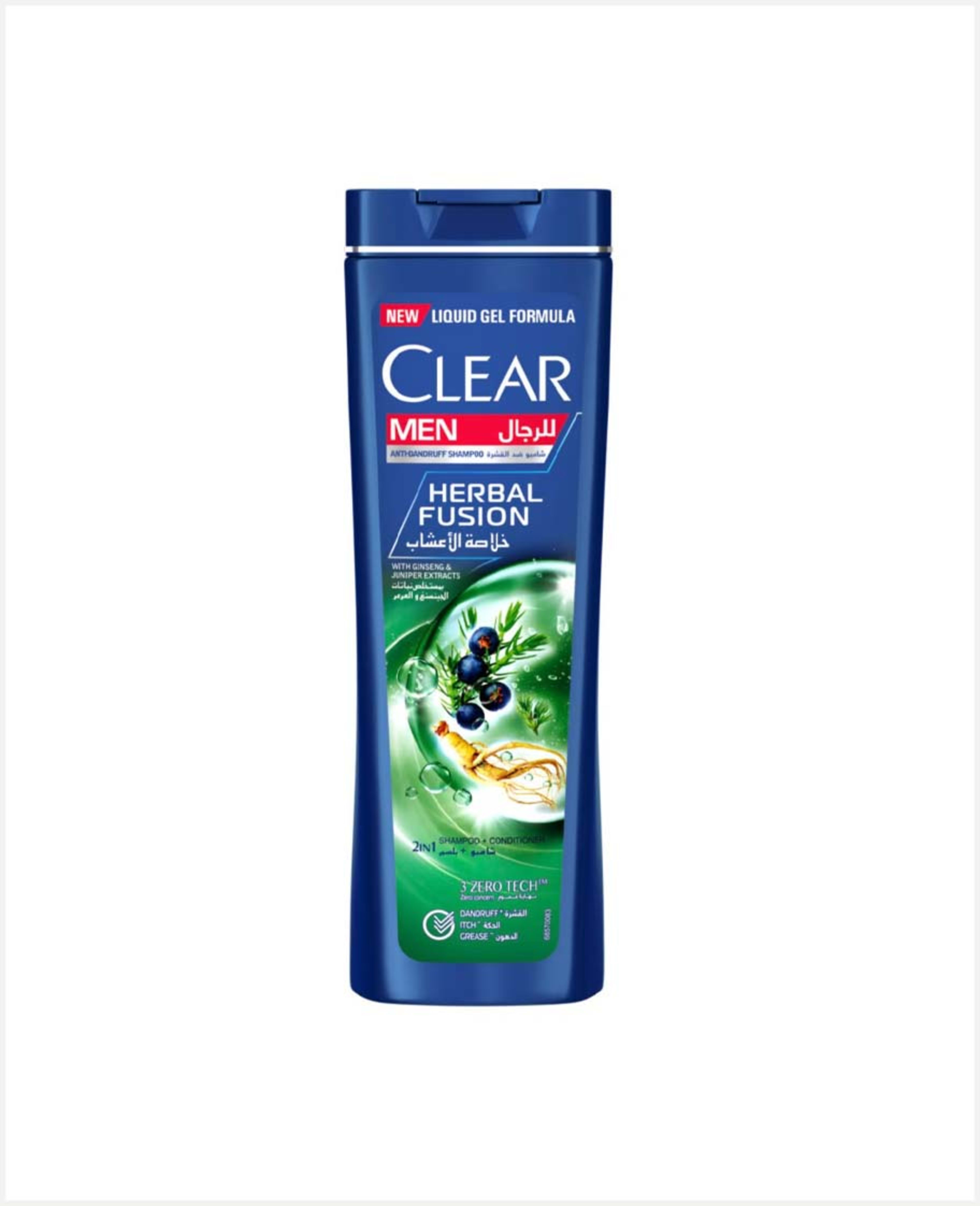 Clear Men 2in1 Anti-dandruff Shampoo Herbal Fusion 200ml