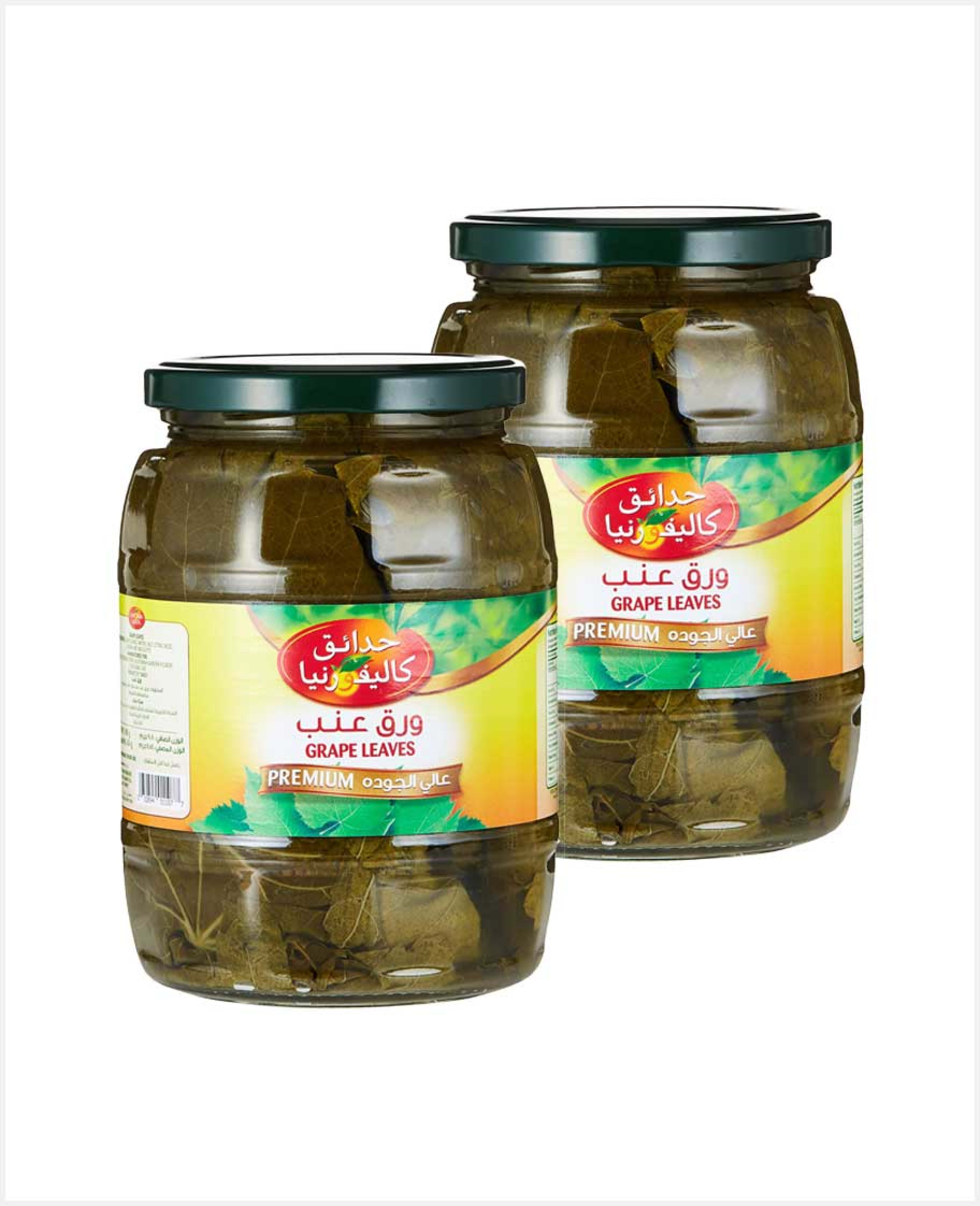 California Garden Grape Leaves (vine Leaves) 2sx908gm Promo