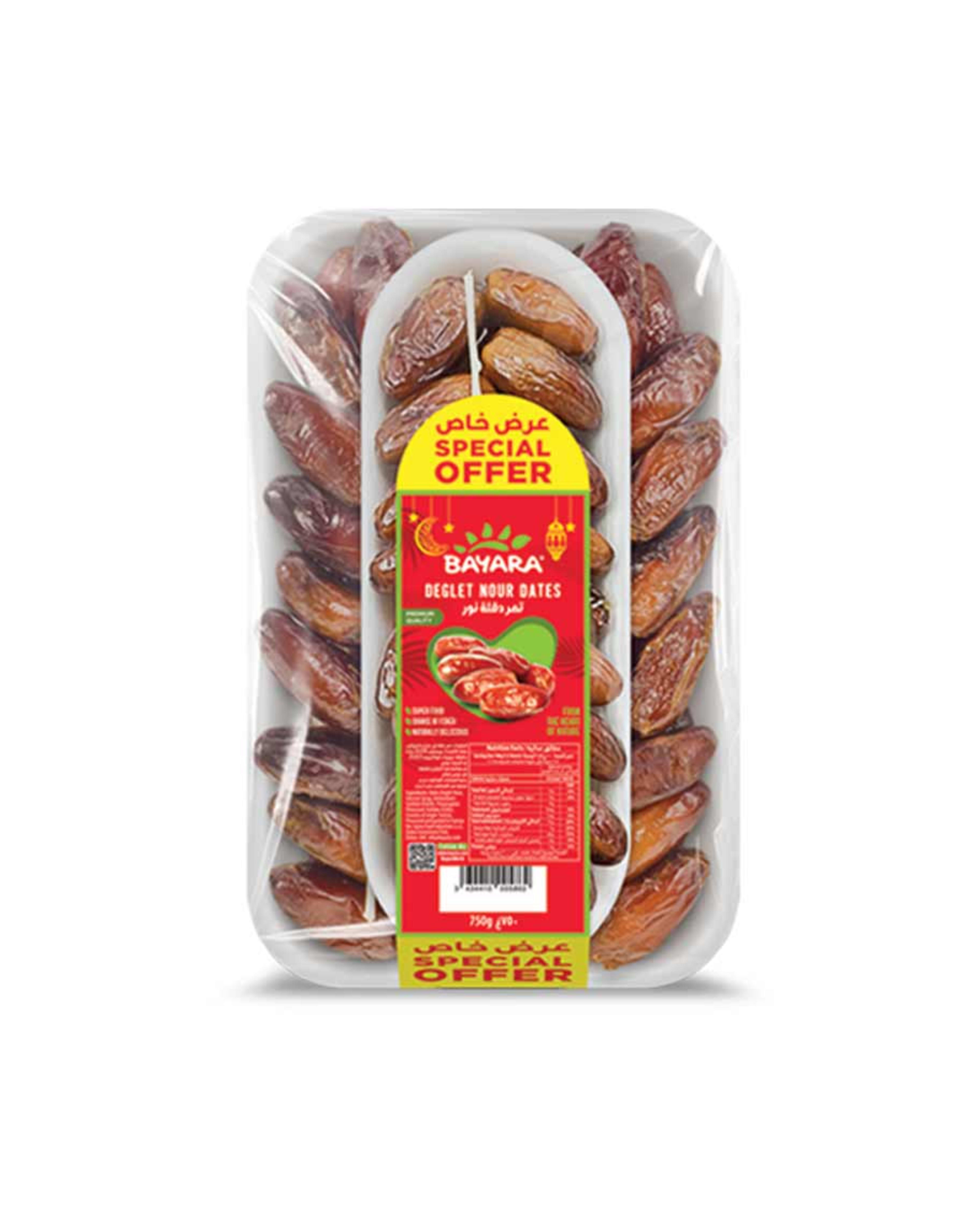 Bayara Deglet Dates 500gm+250gm Extra #gy182-001