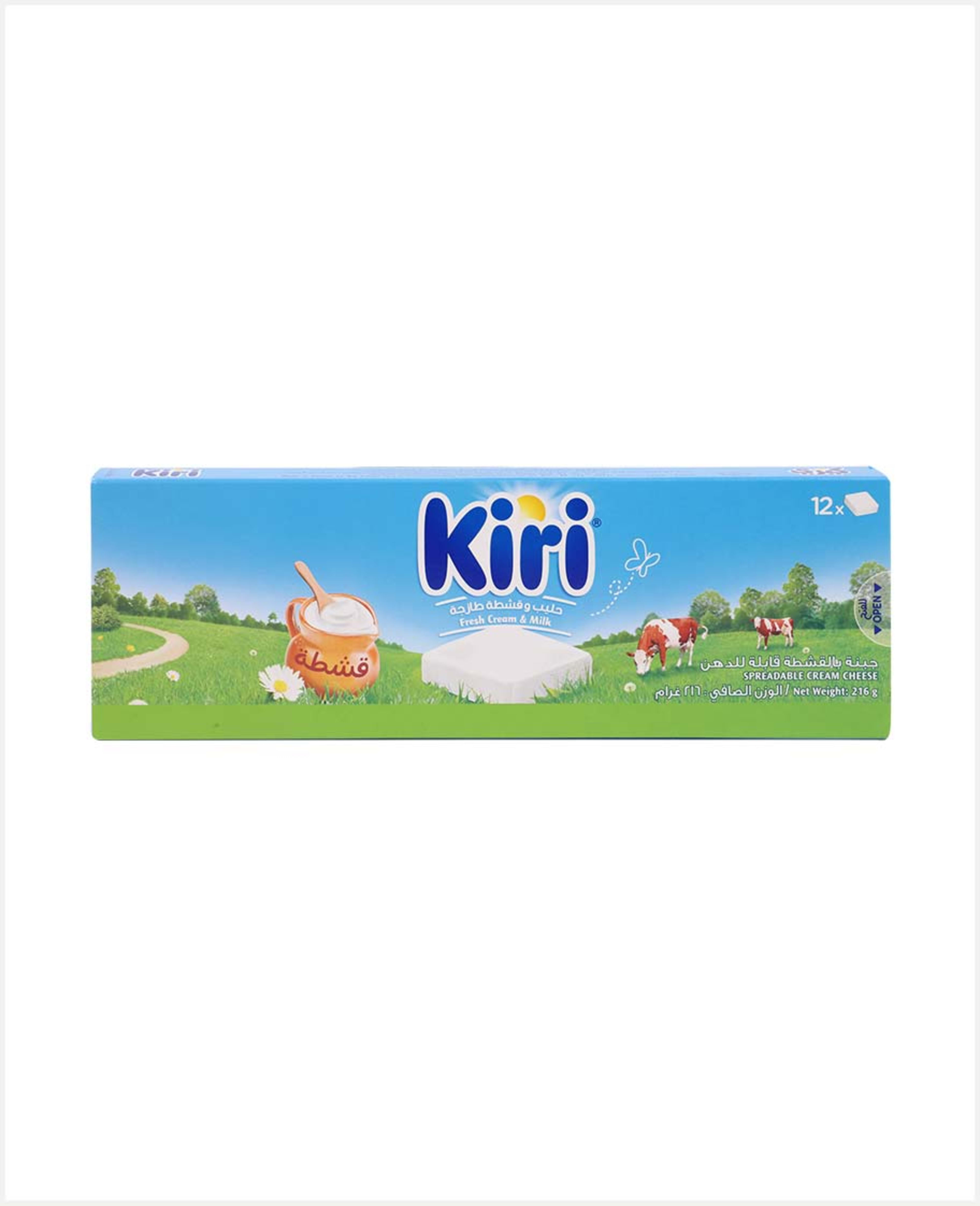 Kiri 12 Portions Cheese 216gmx3pcs Offer