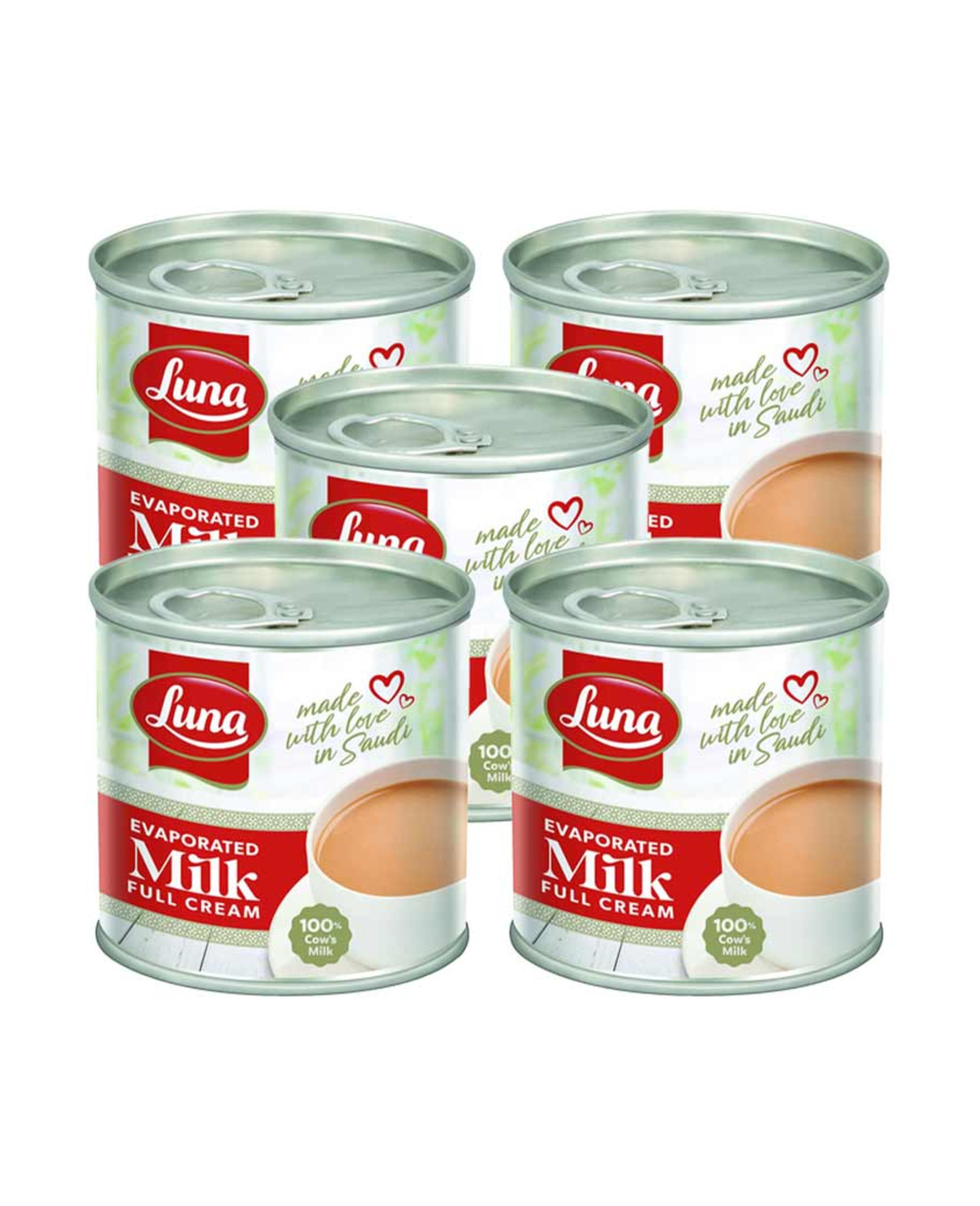 Luna Evaporated Milk 6pcs 170gm (166ml) Sp.offer