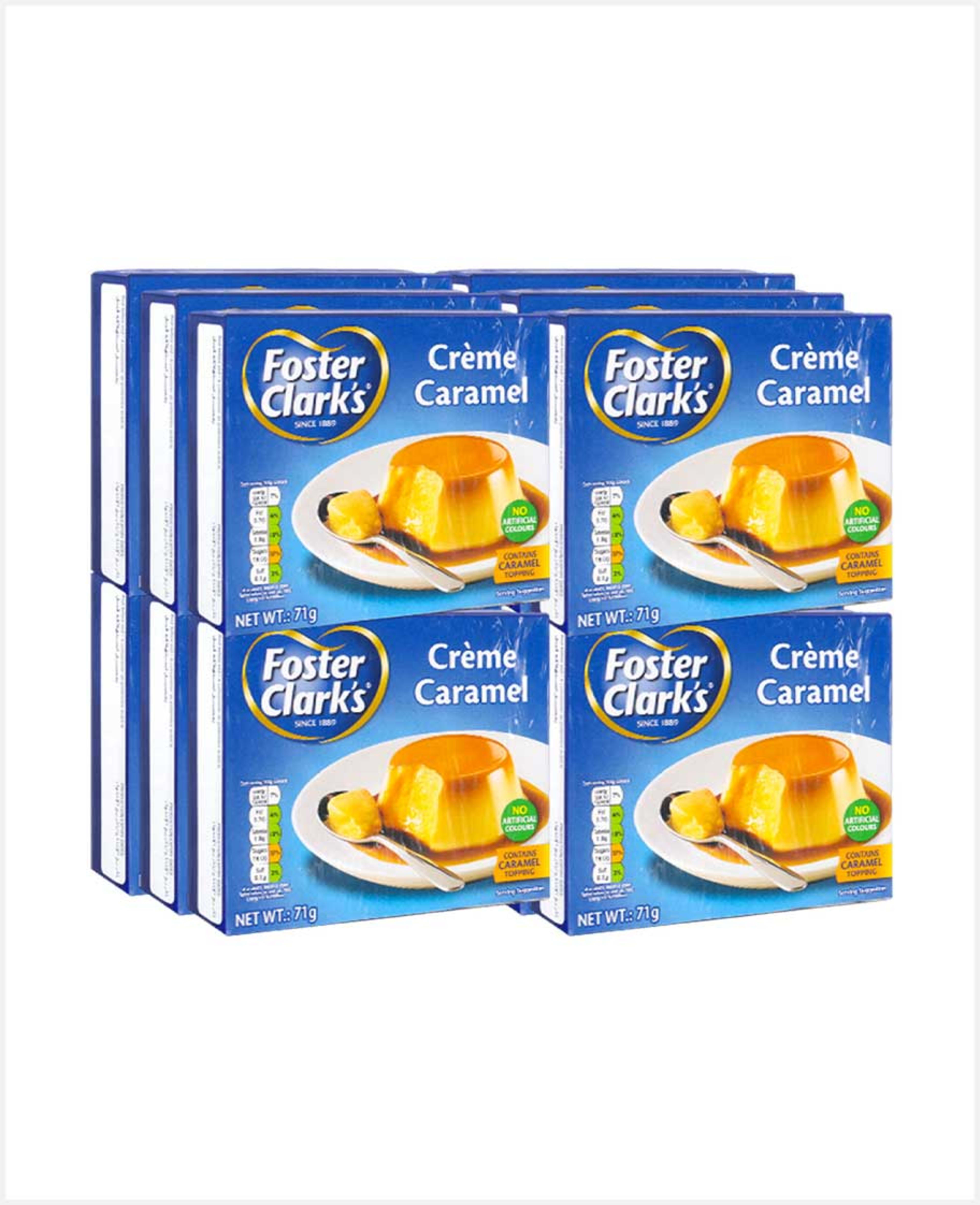 Foster Clark's Cream Caramel 71gmx12's