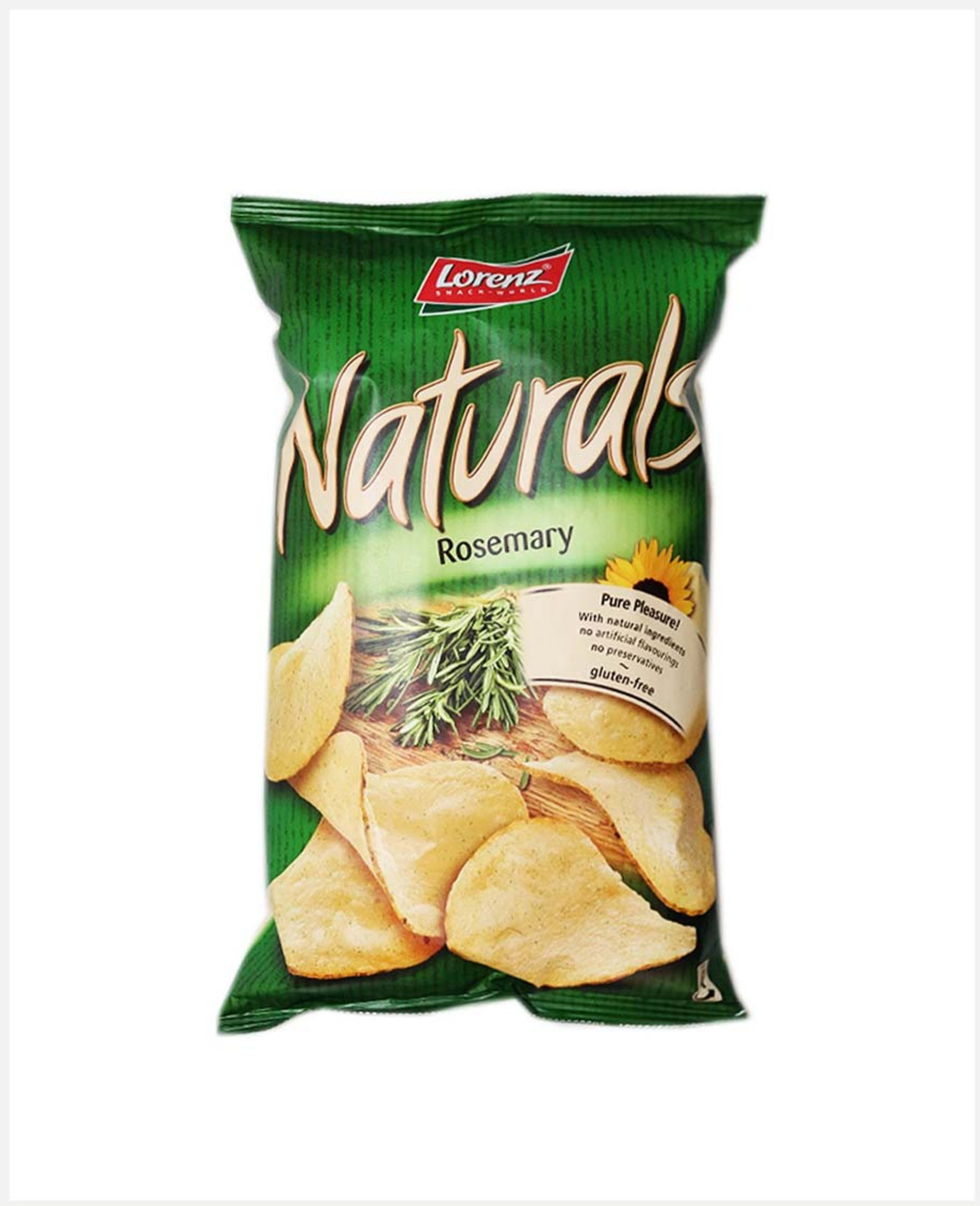 Lorenz Naturals Potato Chips Rosemary 100gm