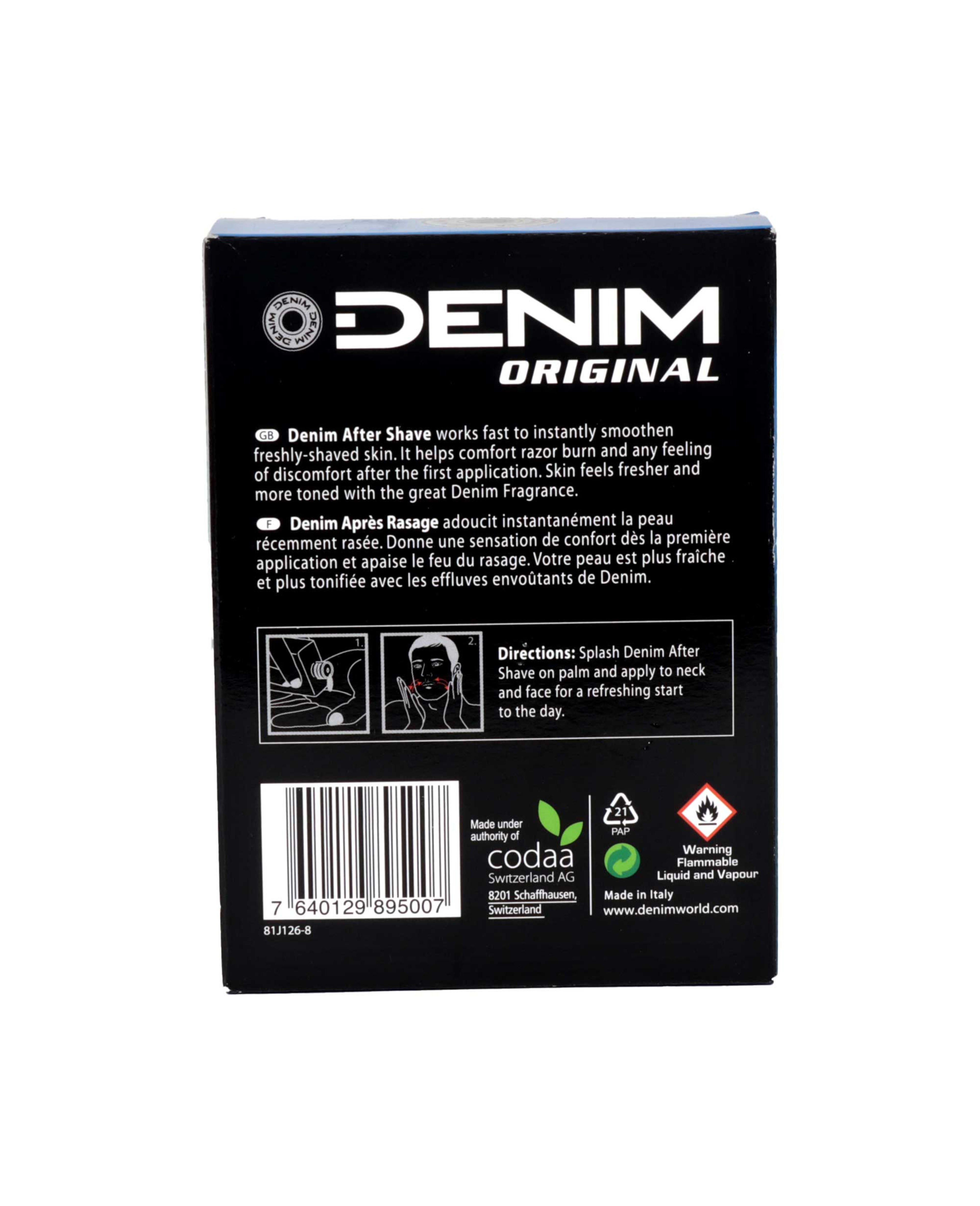 Denim After Shave Original (italy) 100ml - image 2