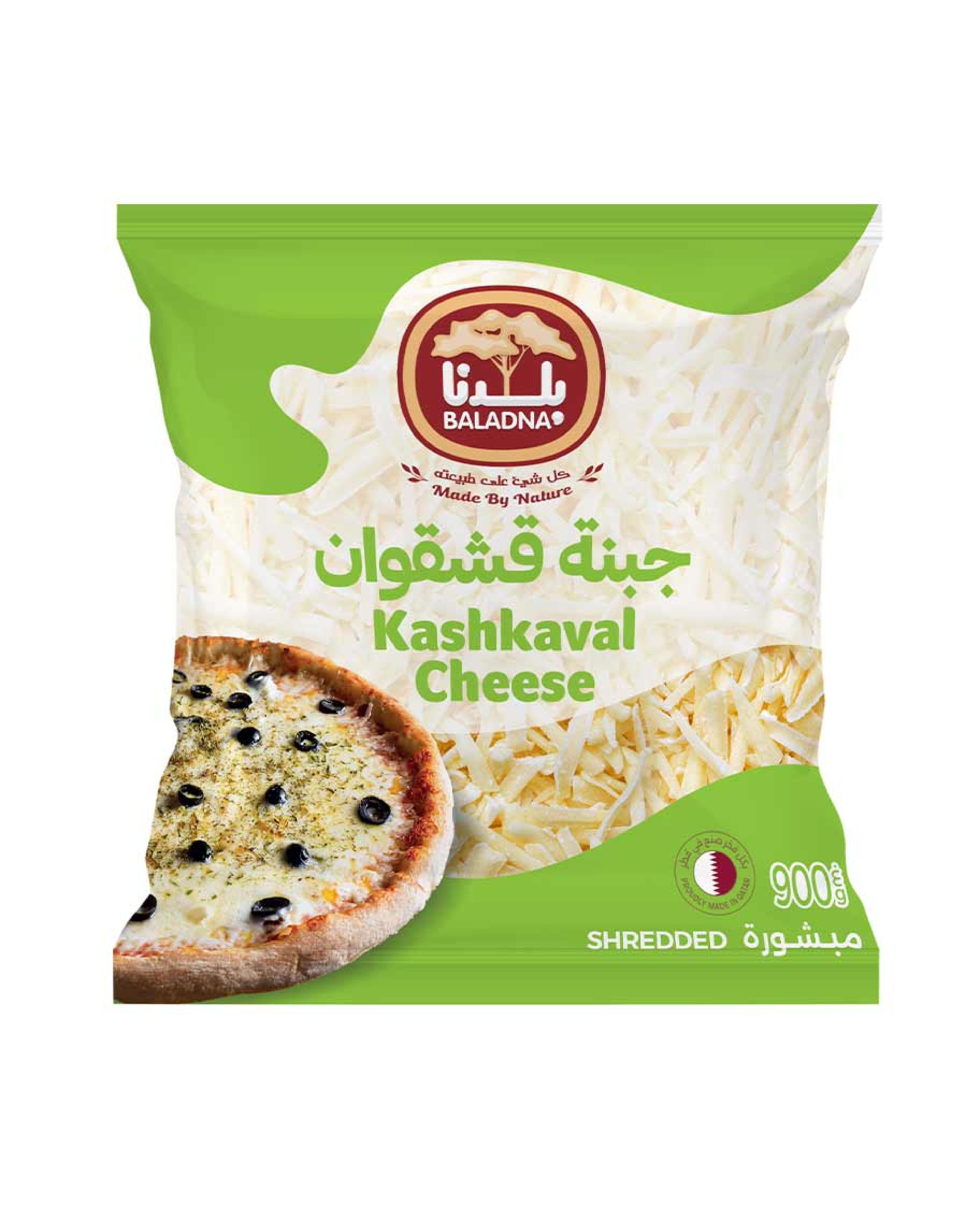 Baladna Shredded Kashkaval Cheese 900gm - image 2