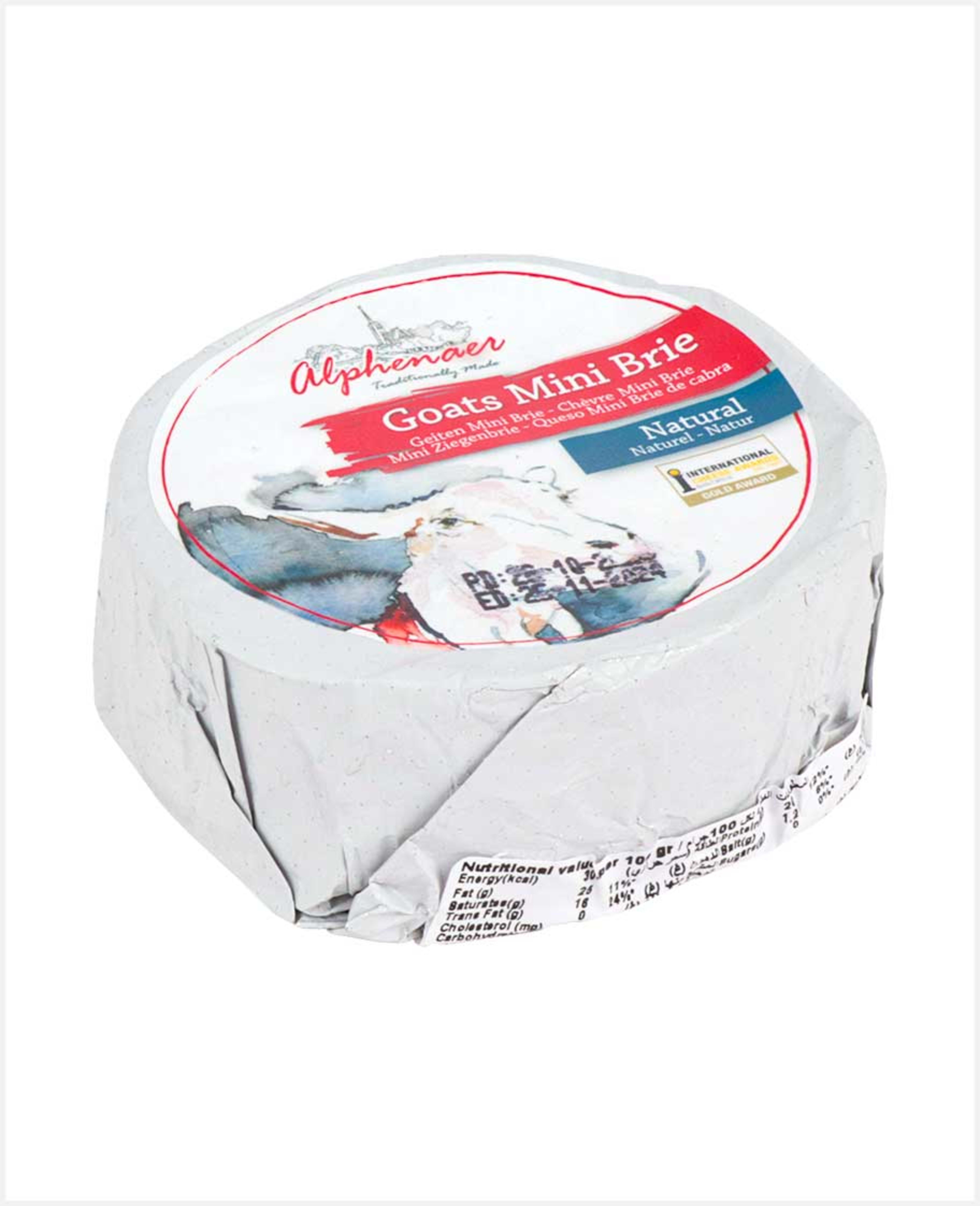 Alphenaer Mini Brie Goat Cheese 150gm - image 3