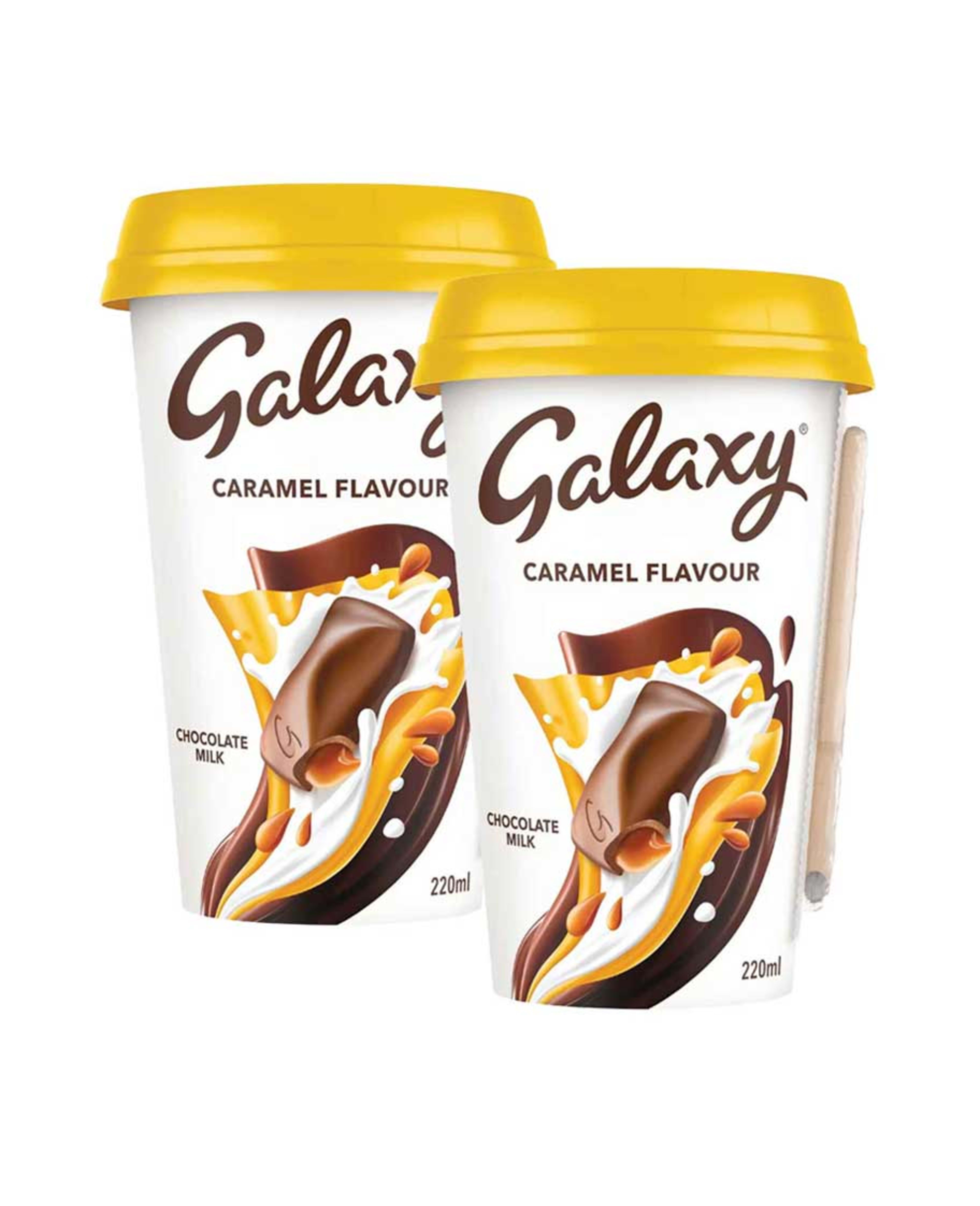 Galaxy Caramel Flavour Chocolate Milk Drink 2sx220ml Sp.offer - image 3