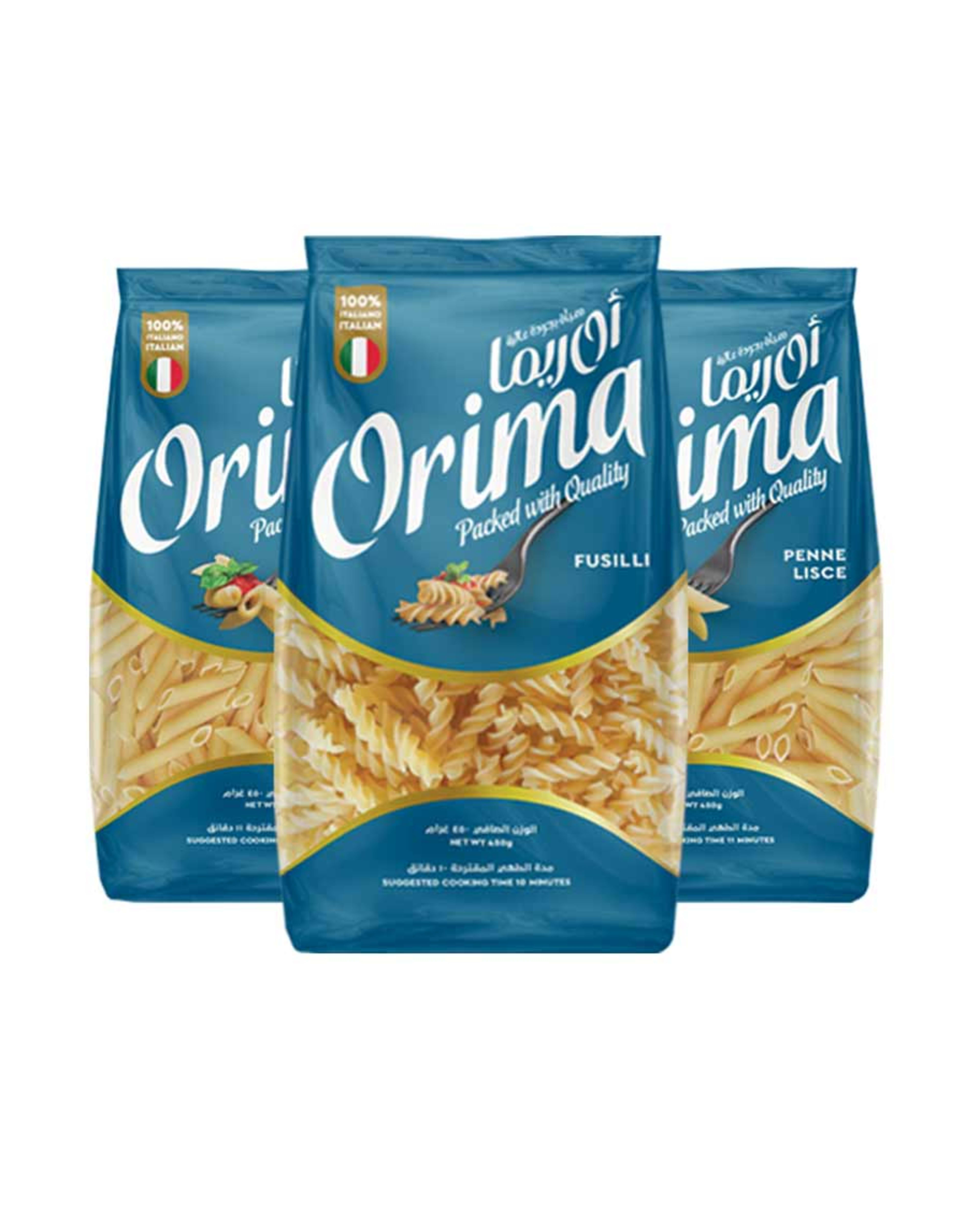 Orima Macaroni Assorted (small Shape) 3x450gm Promo - image 2