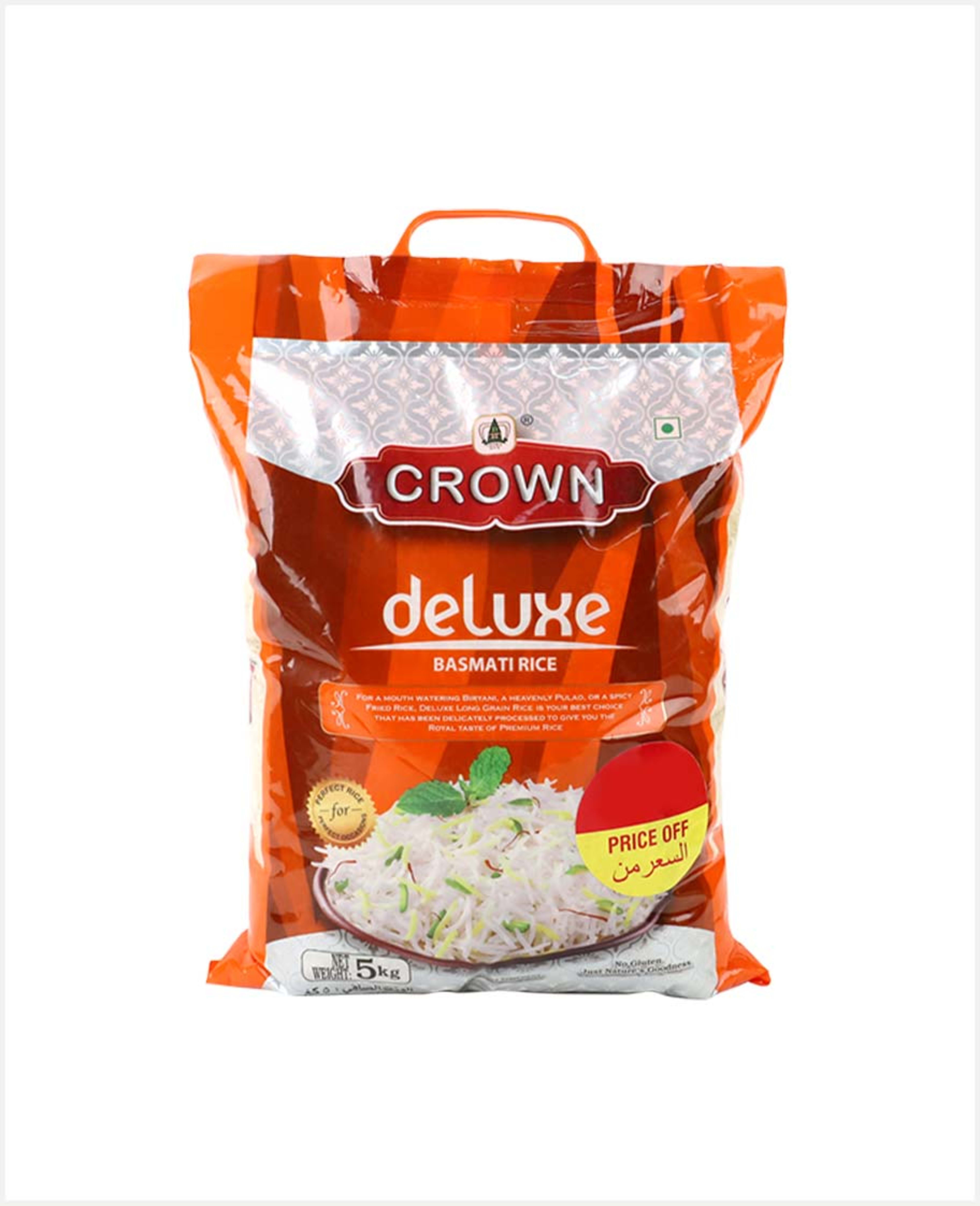 Crown Deluxe Basmati Rice 5kg @10% Off - image 3