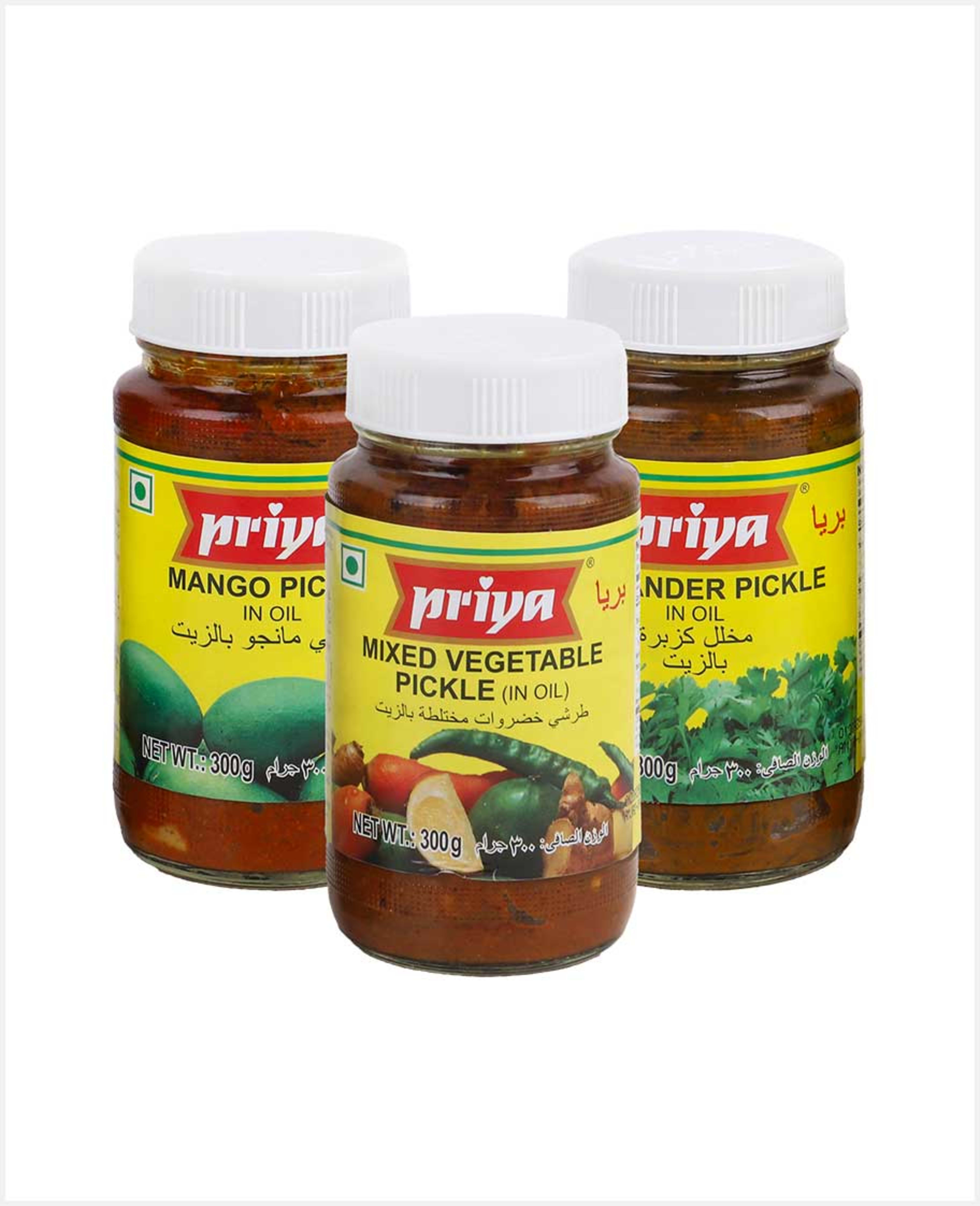 Priya Assorted Pickles 3sx300gm - image 3