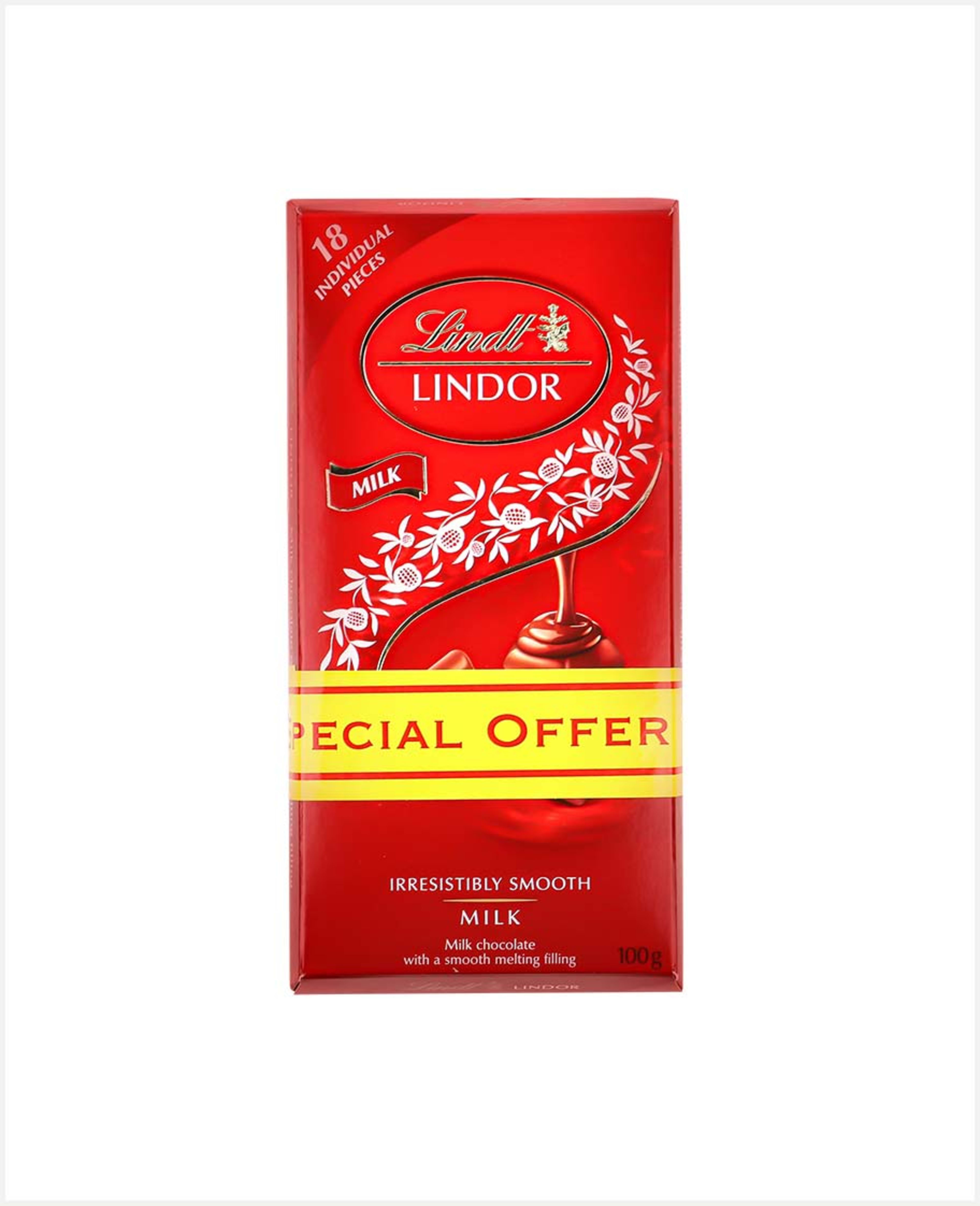 Lindt Milk Lindor Singles Chocolate 100gm Promo - image 3