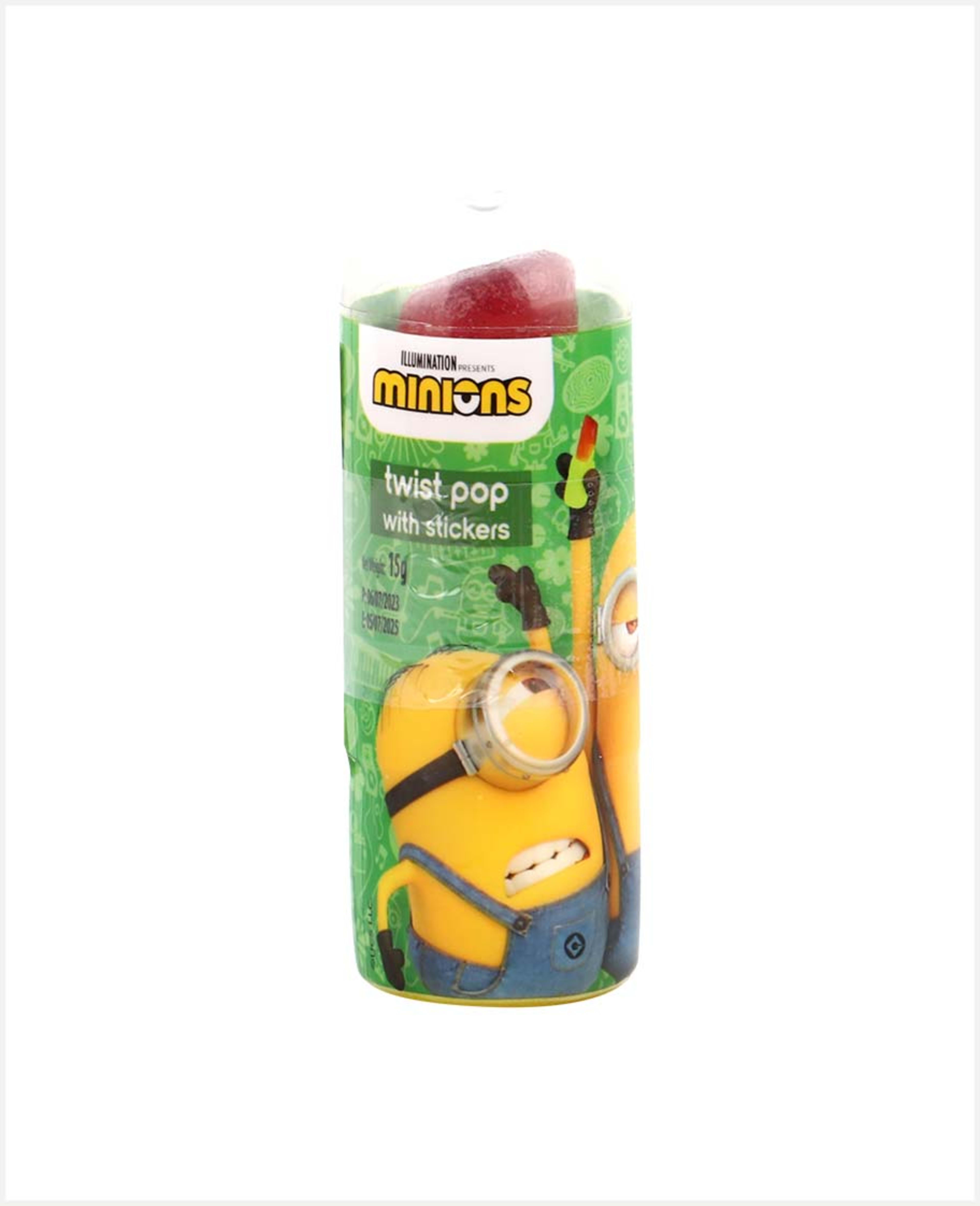 Minions Twist Pop with Stickers 15gm - image 3