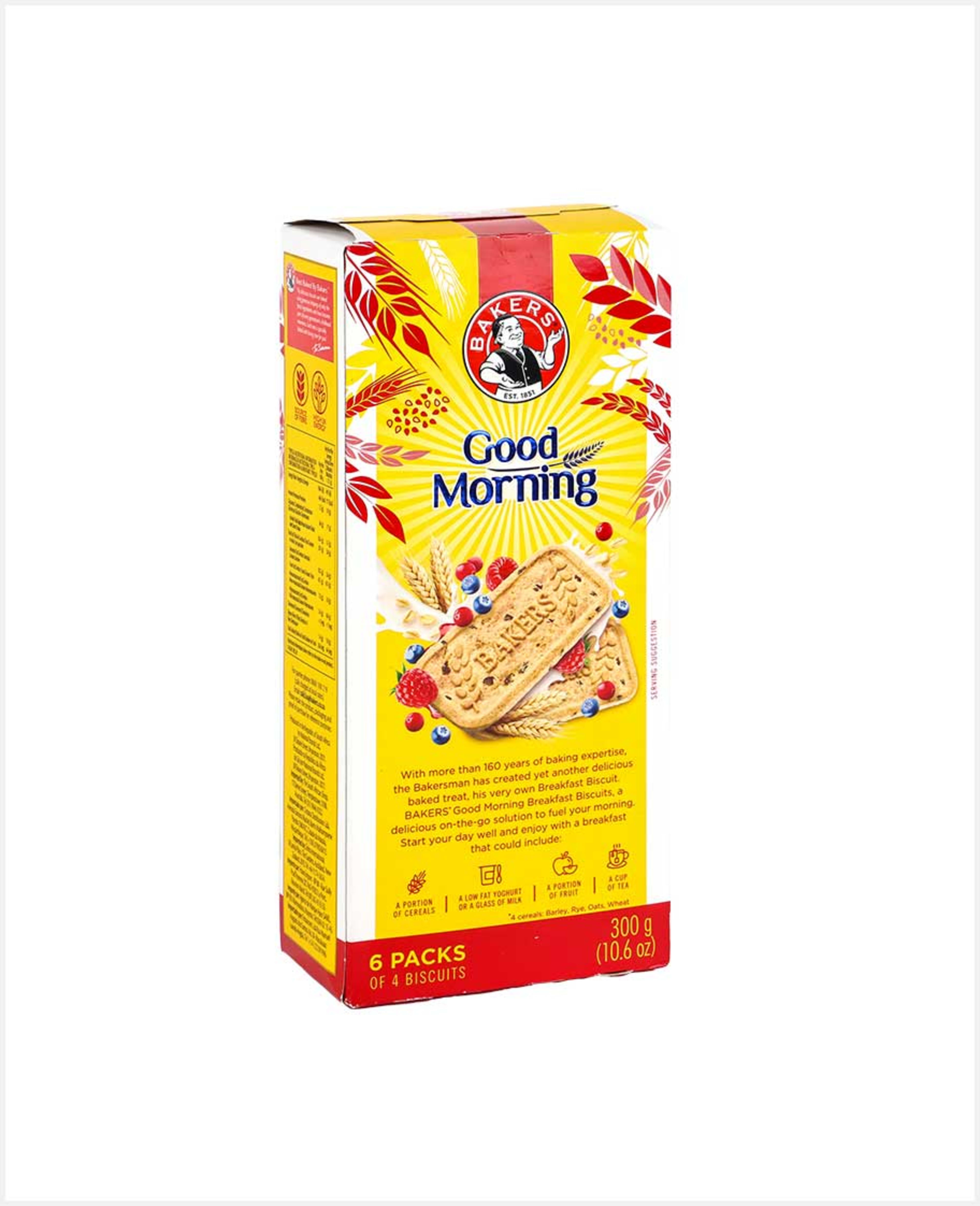 Bakers Good Morning Breakfast Biscuits Mixed Berries 300gm - image 2