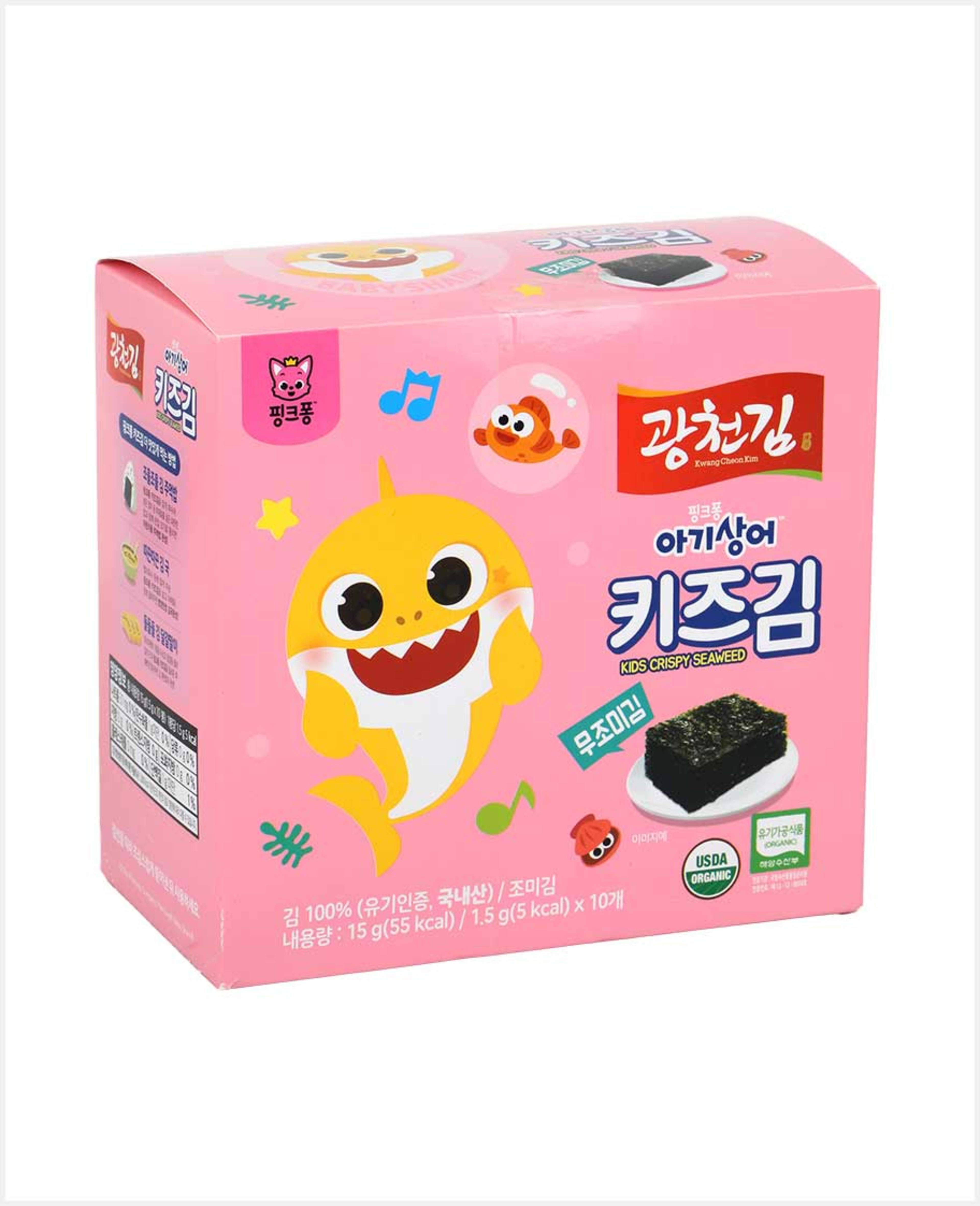 Kwang Cheon Kim Kids Crispy Seaweed 1.5gm - image 3