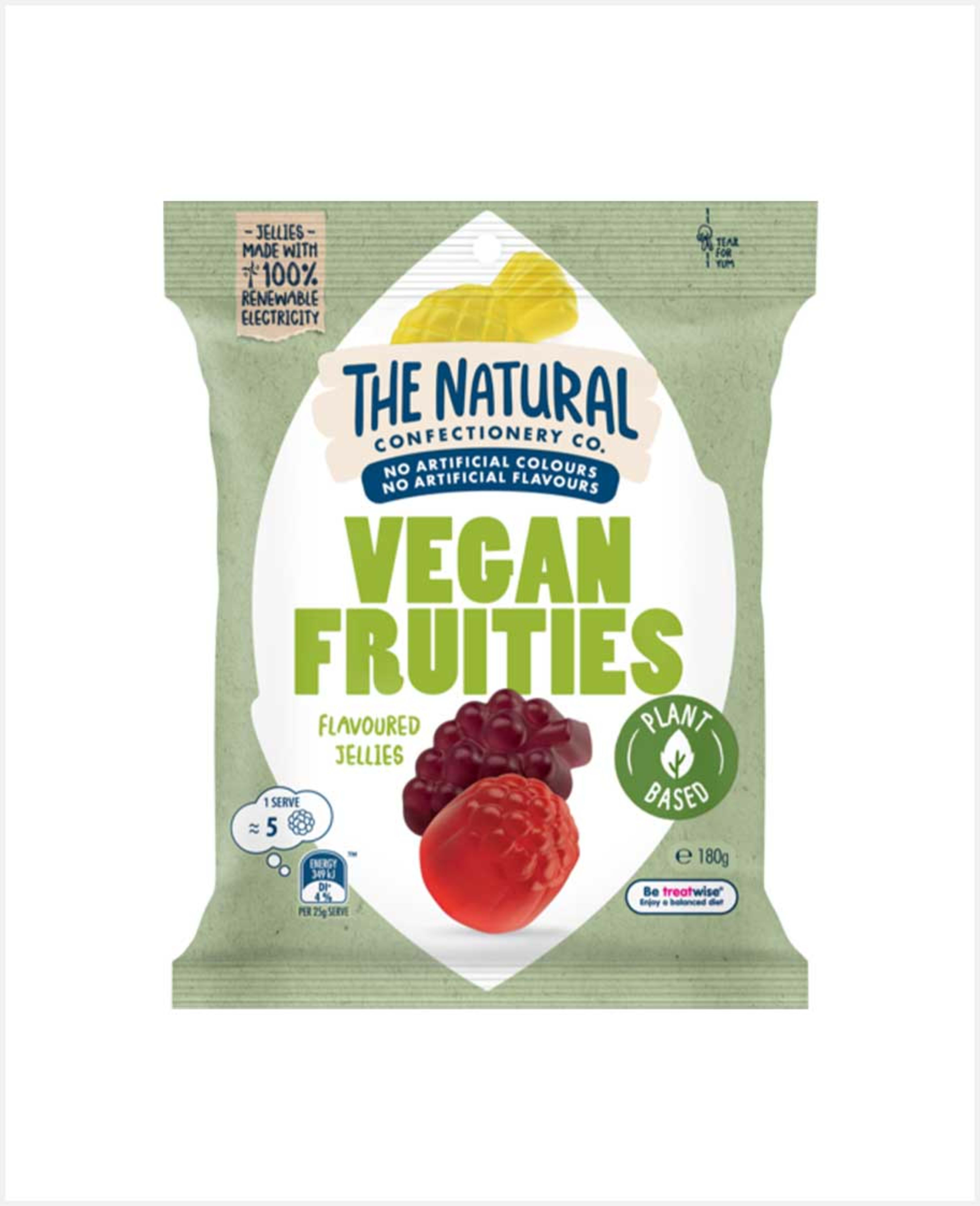 Tncc Vegan Fruity Flavoured Jellies 180gm - image 3
